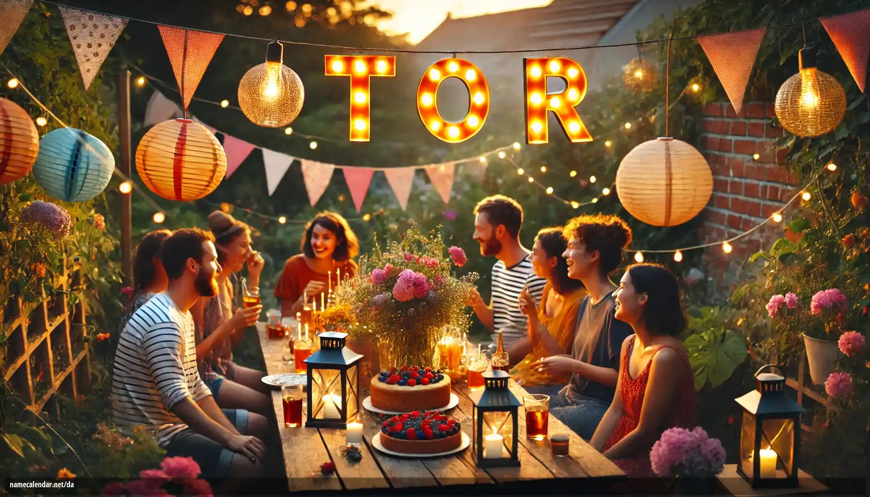 Fejring af navnedag og navn - Tor