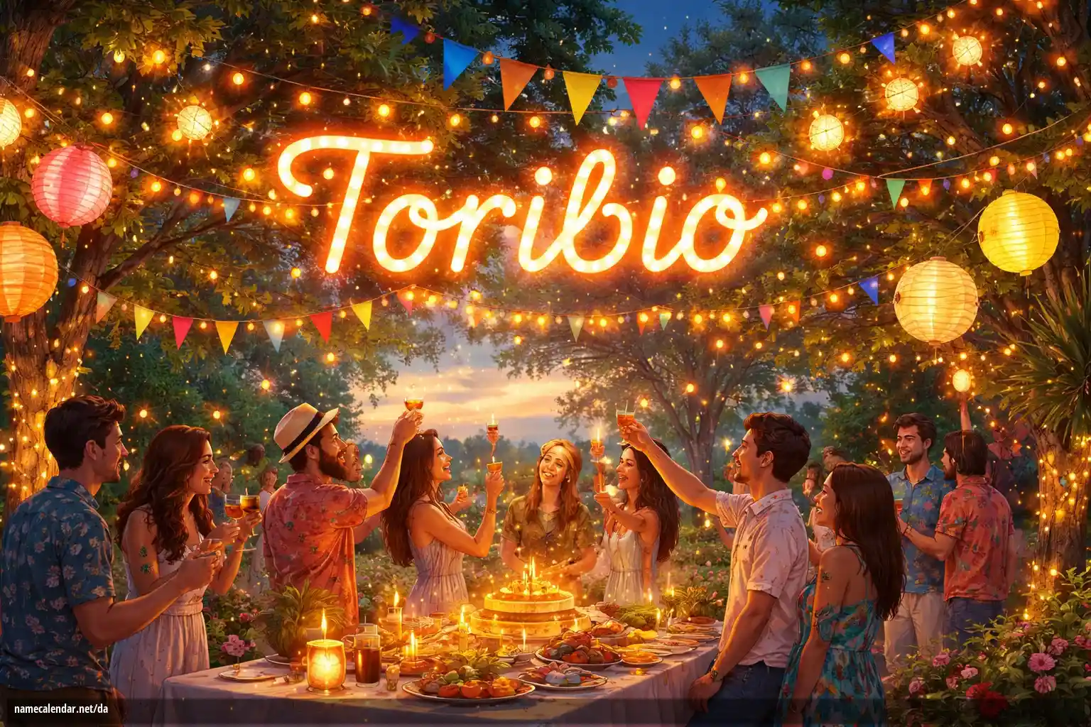 Fejring af navnedag og navn - Toribio