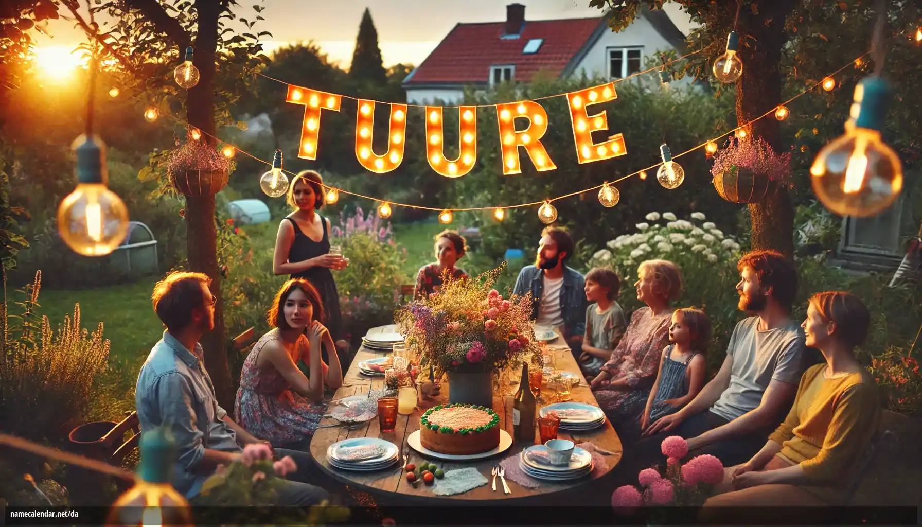 Fejring af navnedag og navn - Tuure