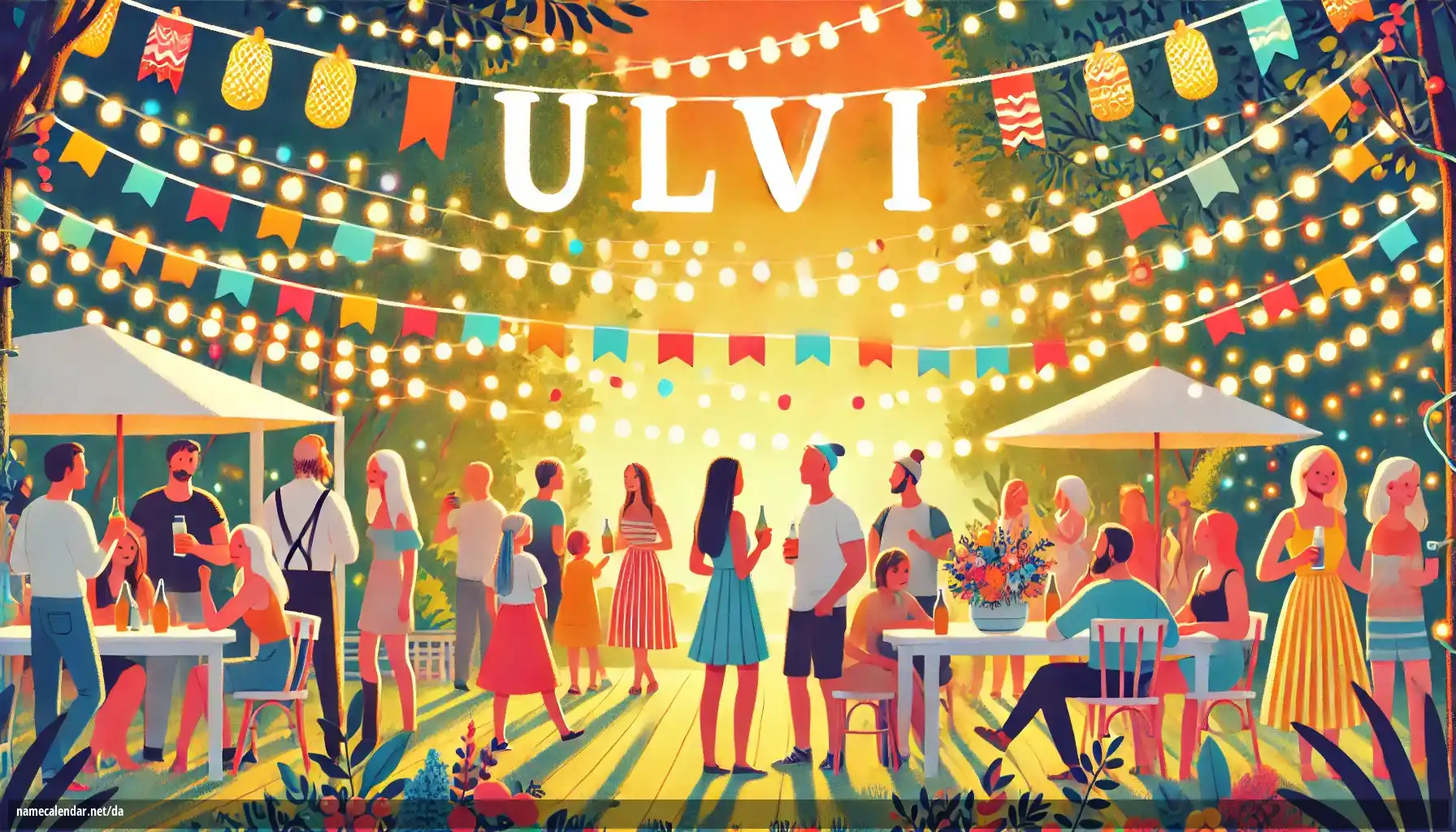 Fejring af navnedag og navn - Ulvi