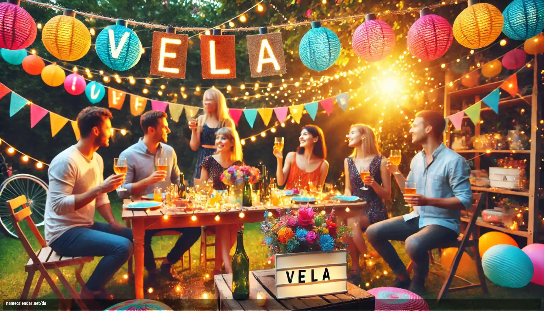 Fejring af navnedag og navn - Vela