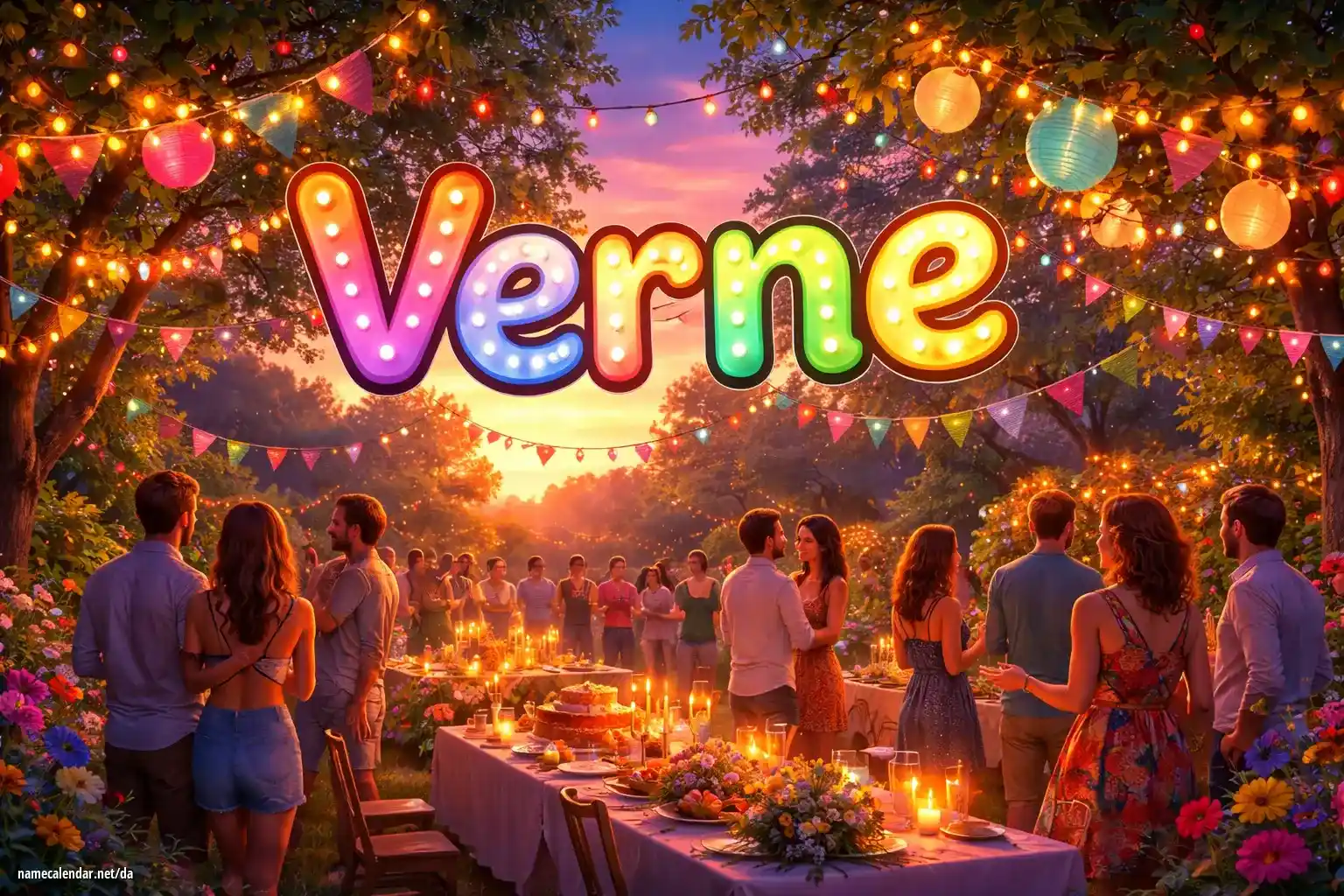 Fejring af navnedag og navn - Verne