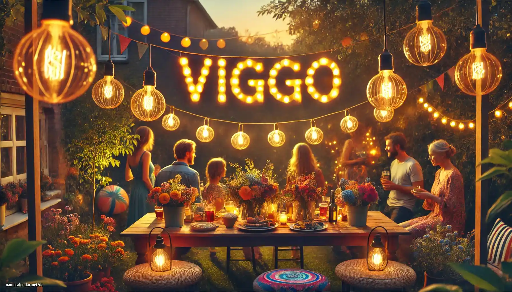 Fejring af navnedag og navn - Viggo