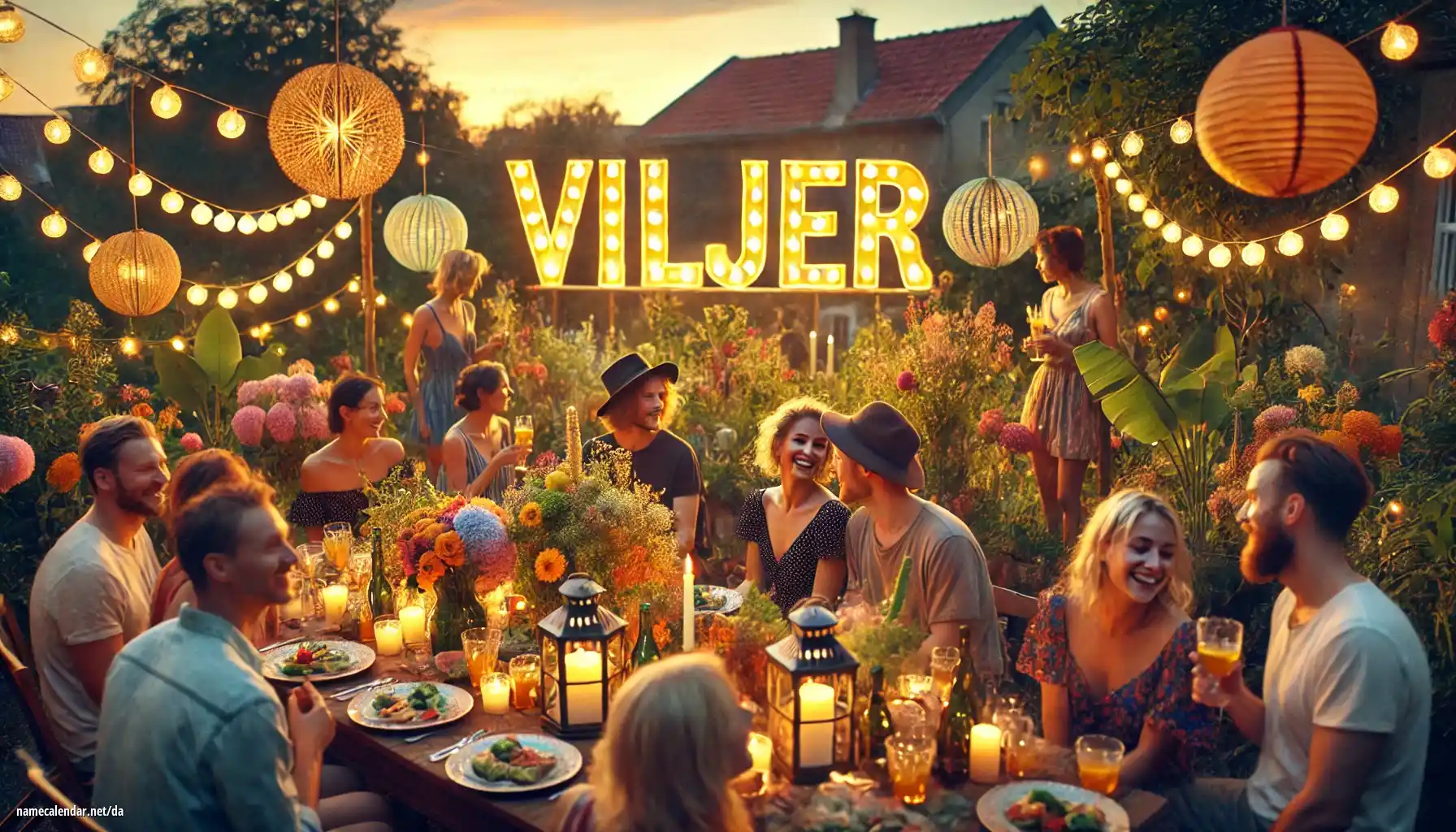 Fejring af navnedag og navn - Viljer