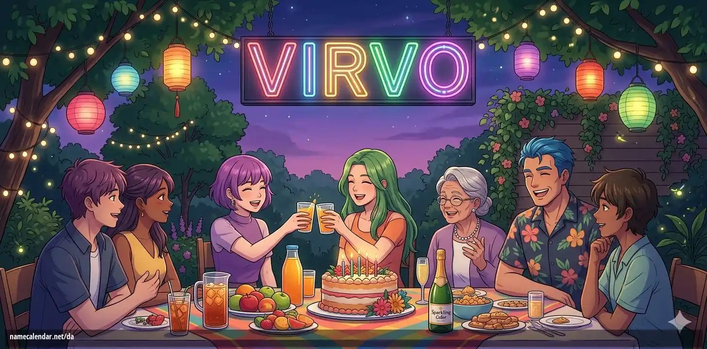 Fejring af navnedag og navn - Virvo