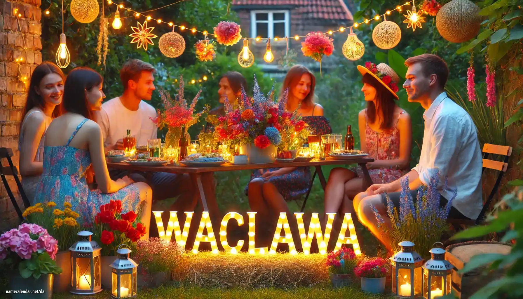 Fejring af navnedag og navn - Wacława