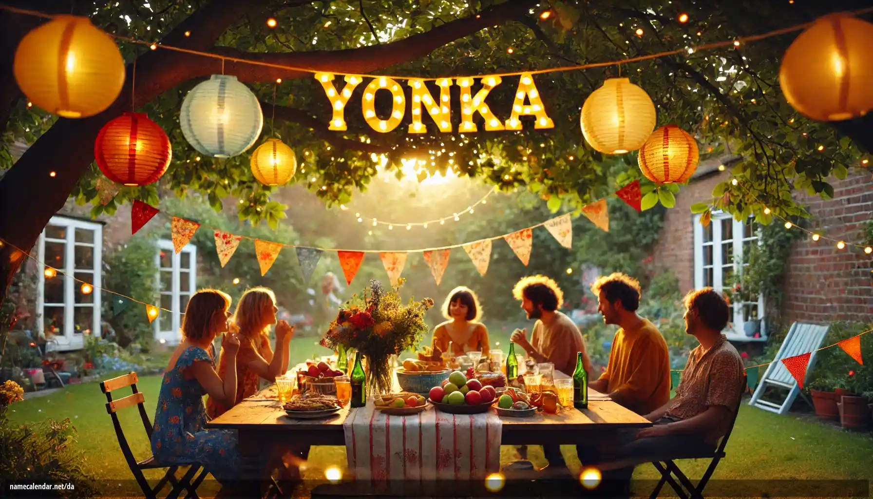 Fejring af navnedag og navn - Yonka