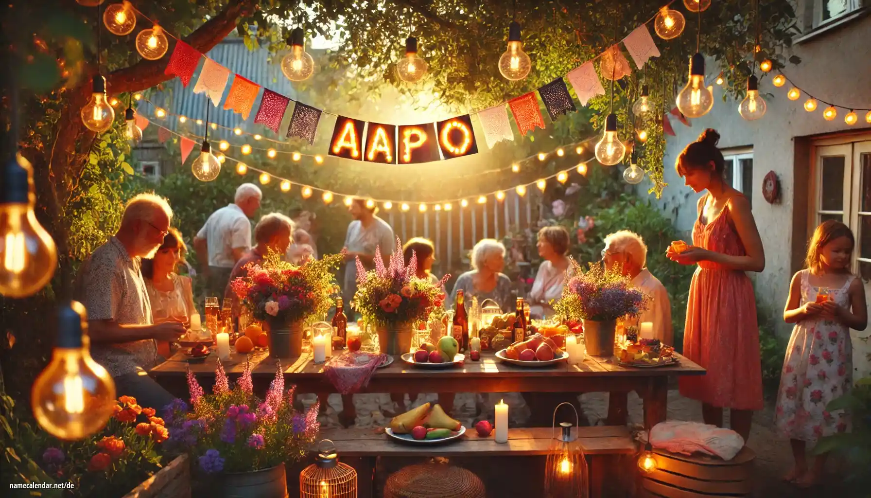 Feier des Namenstages und des Namens - Aapo