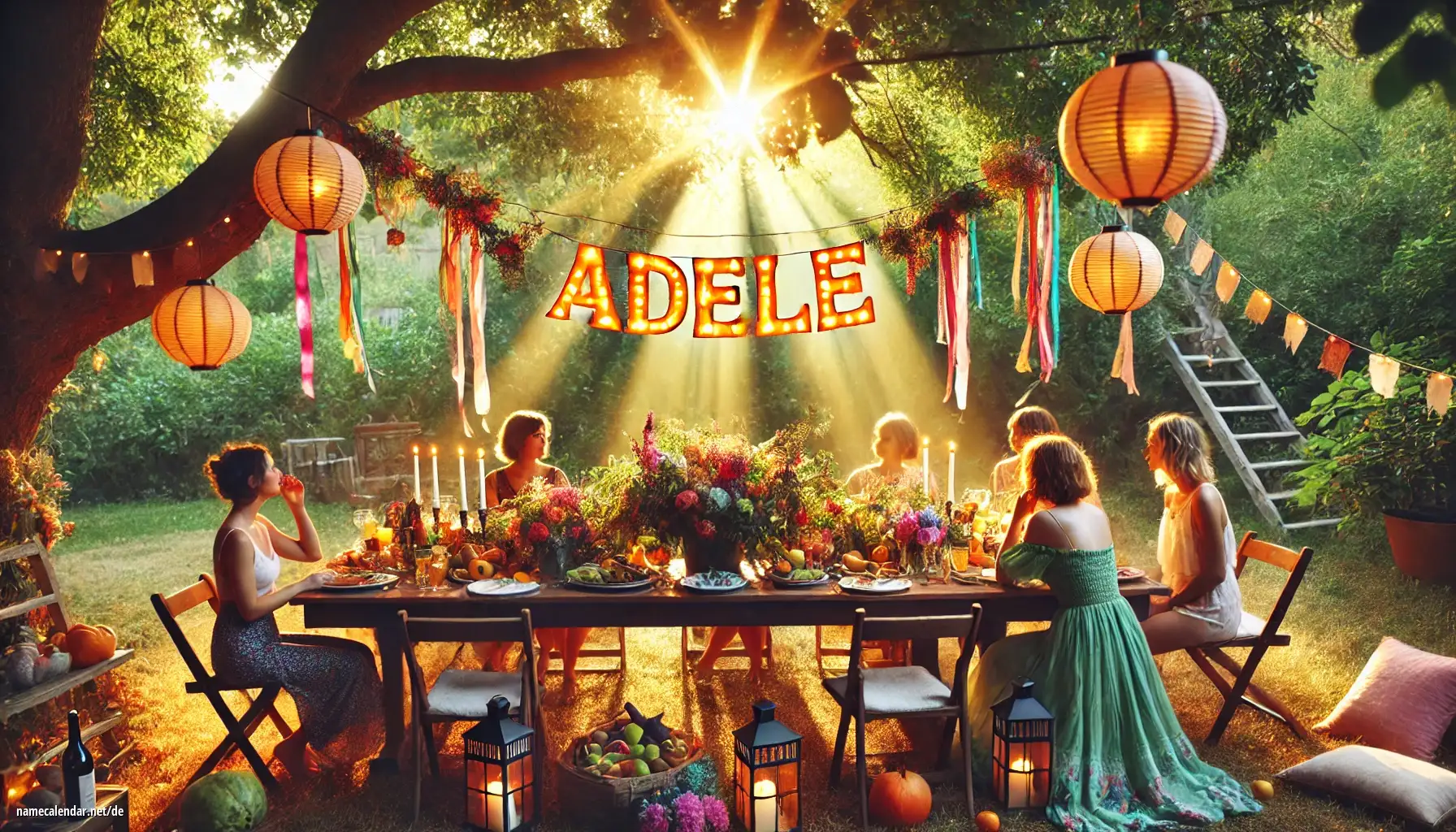 Feier des Namenstages und des Namens - Adèle