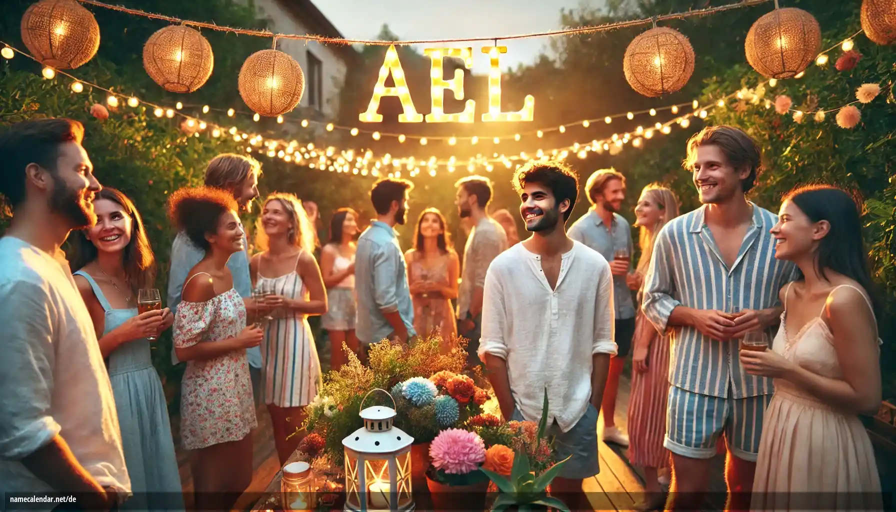 Feier des Namenstages und des Namens - Ael