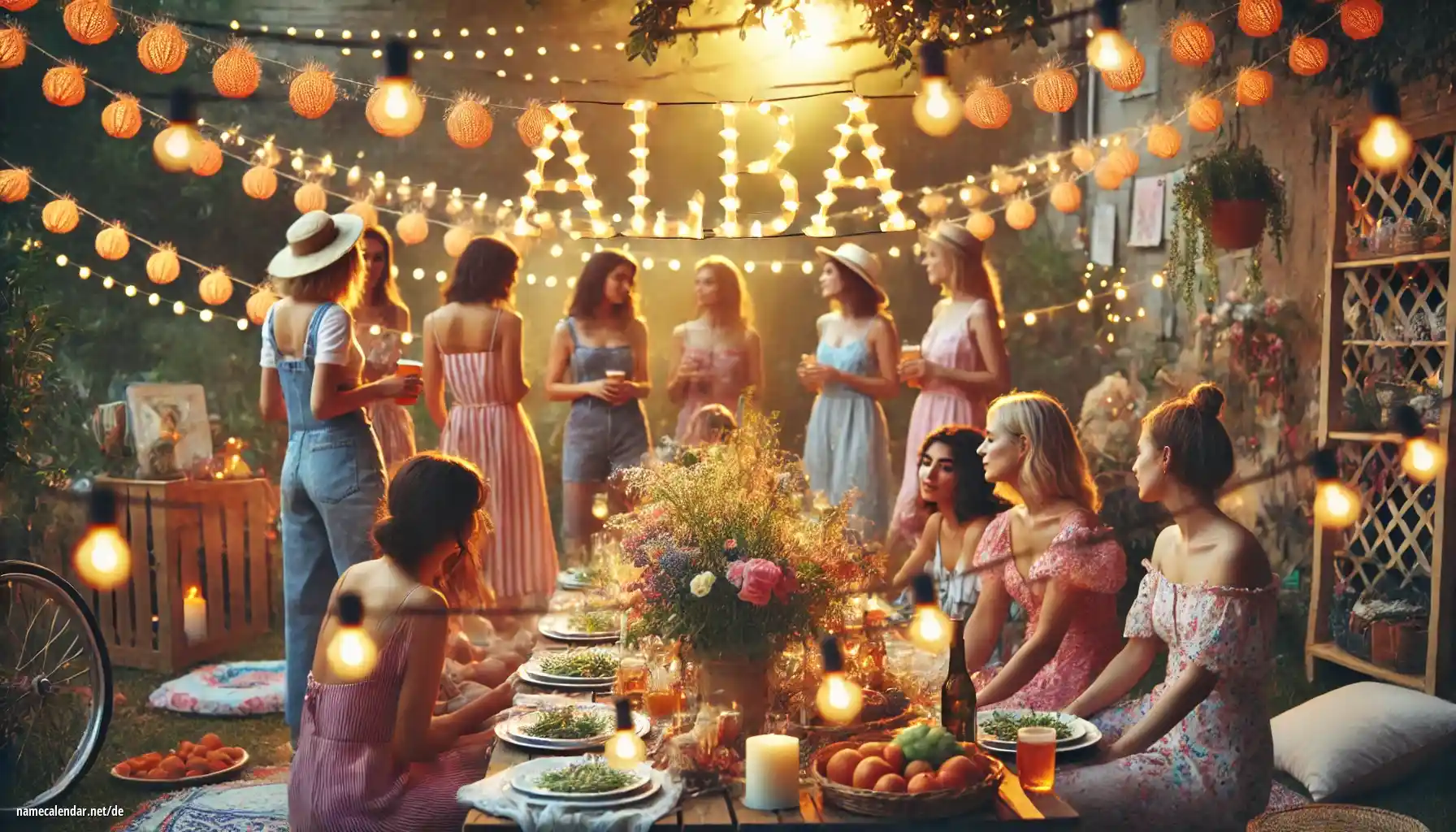 Feier des Namenstages und des Namens - Alba