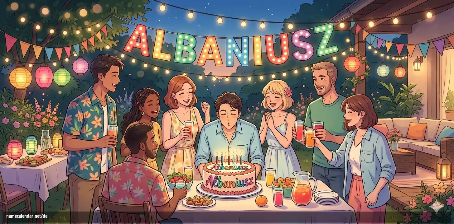 Feier des Namenstages und des Namens - Albaniusz
