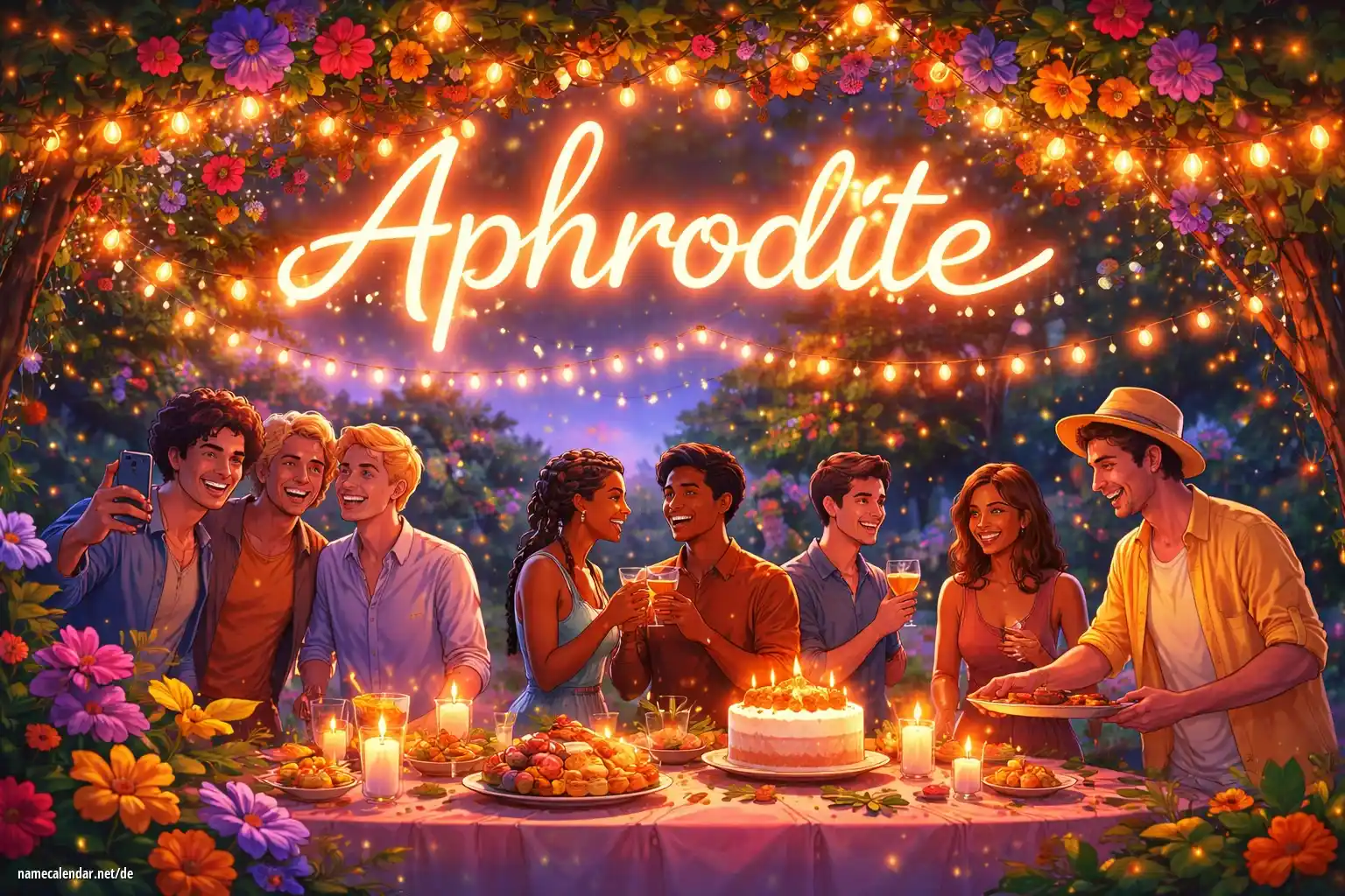 Feier des Namenstages und des Namens - Aphrodite