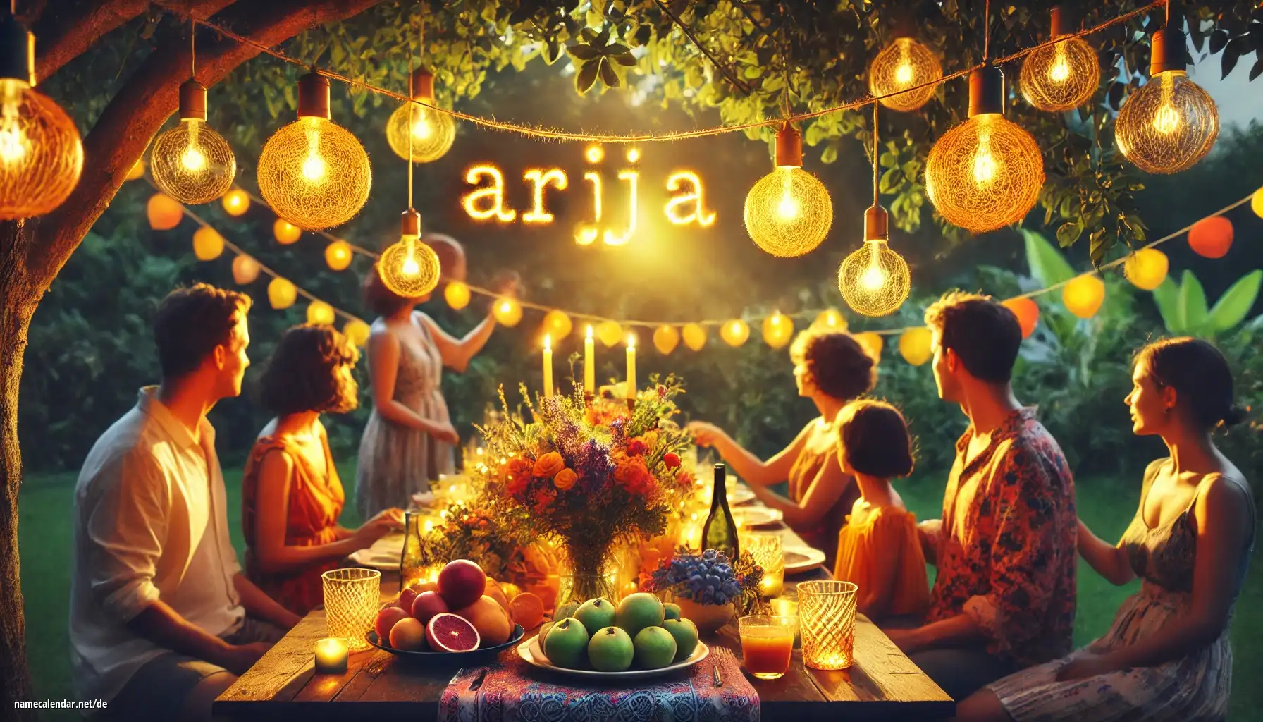 Feier des Namenstages und des Namens - Arija