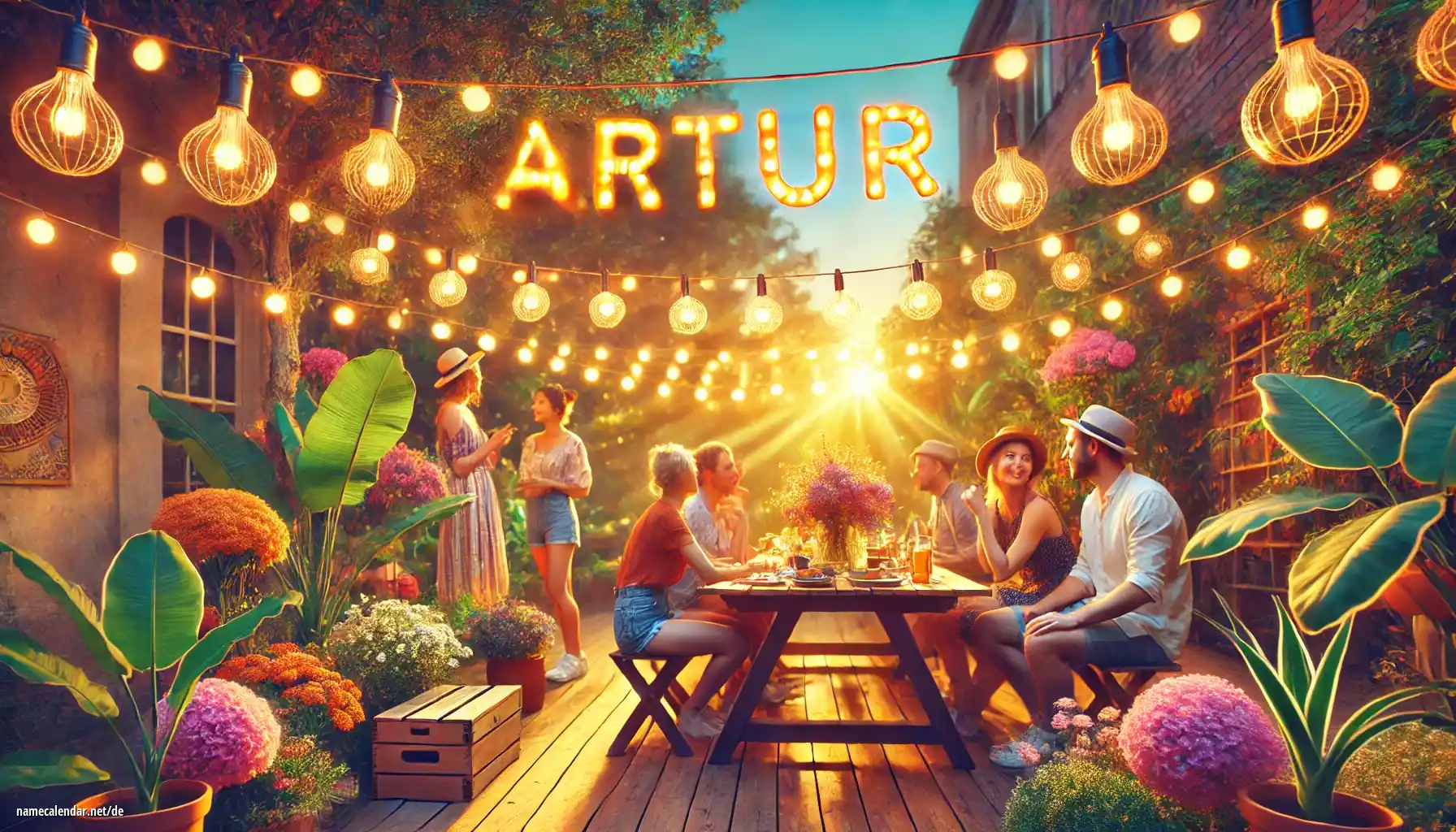 Feier des Namenstages und des Namens - Artúr