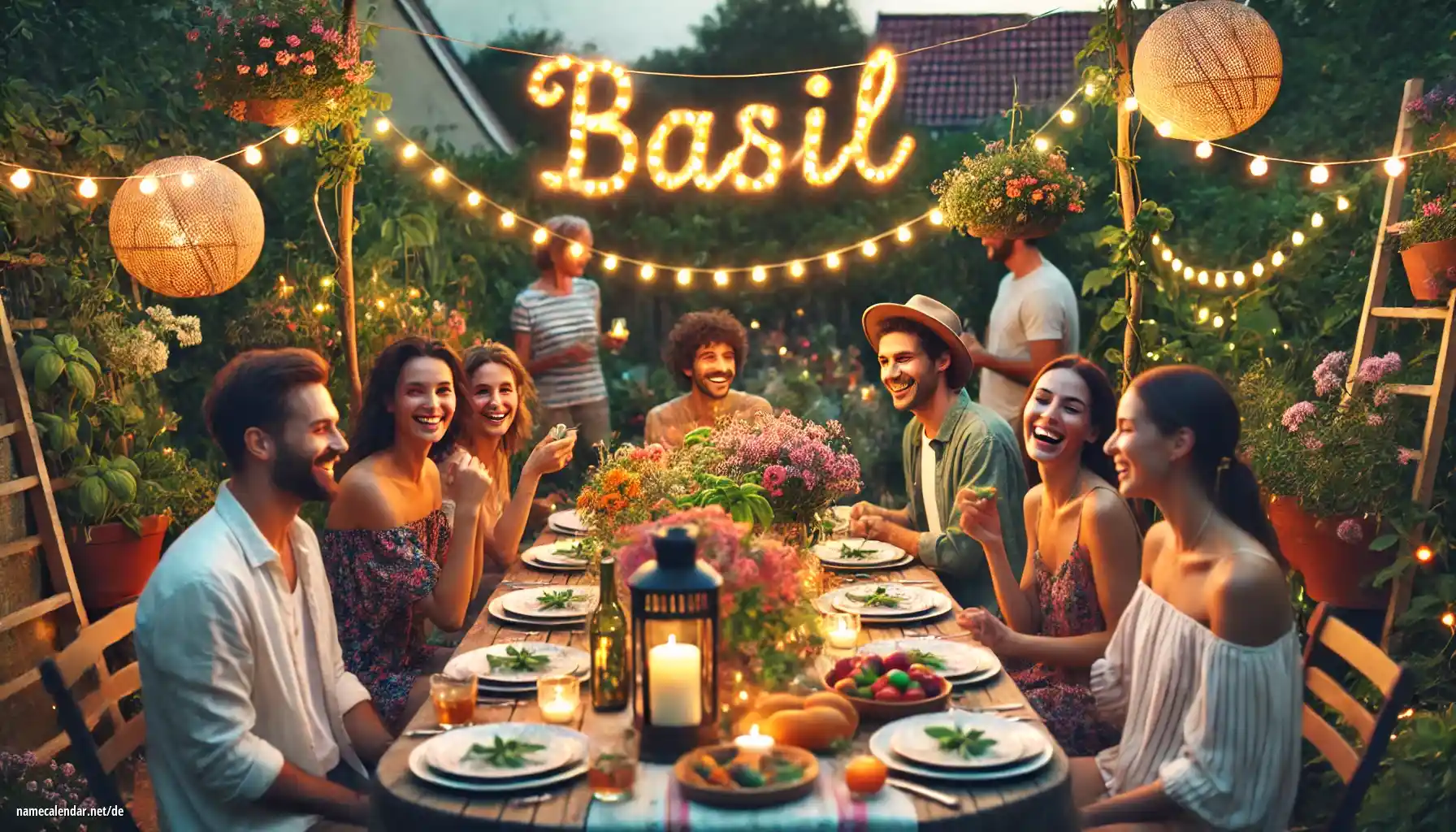 Feier des Namenstages und des Namens - Basil