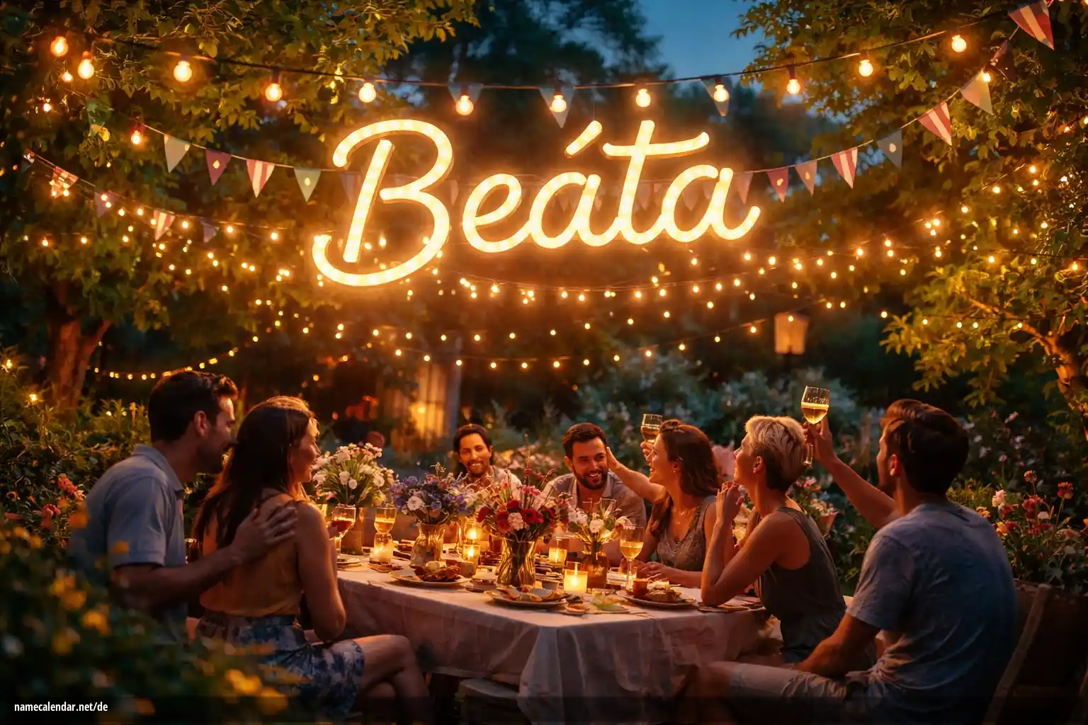 Feier des Namenstages und des Namens - Beáta