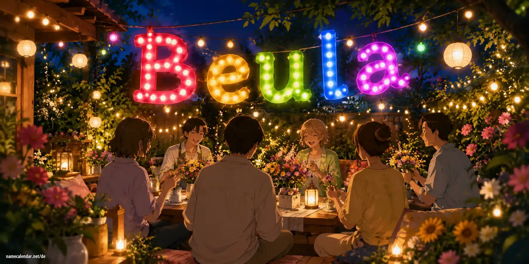Feier des Namenstages und des Namens - Beula