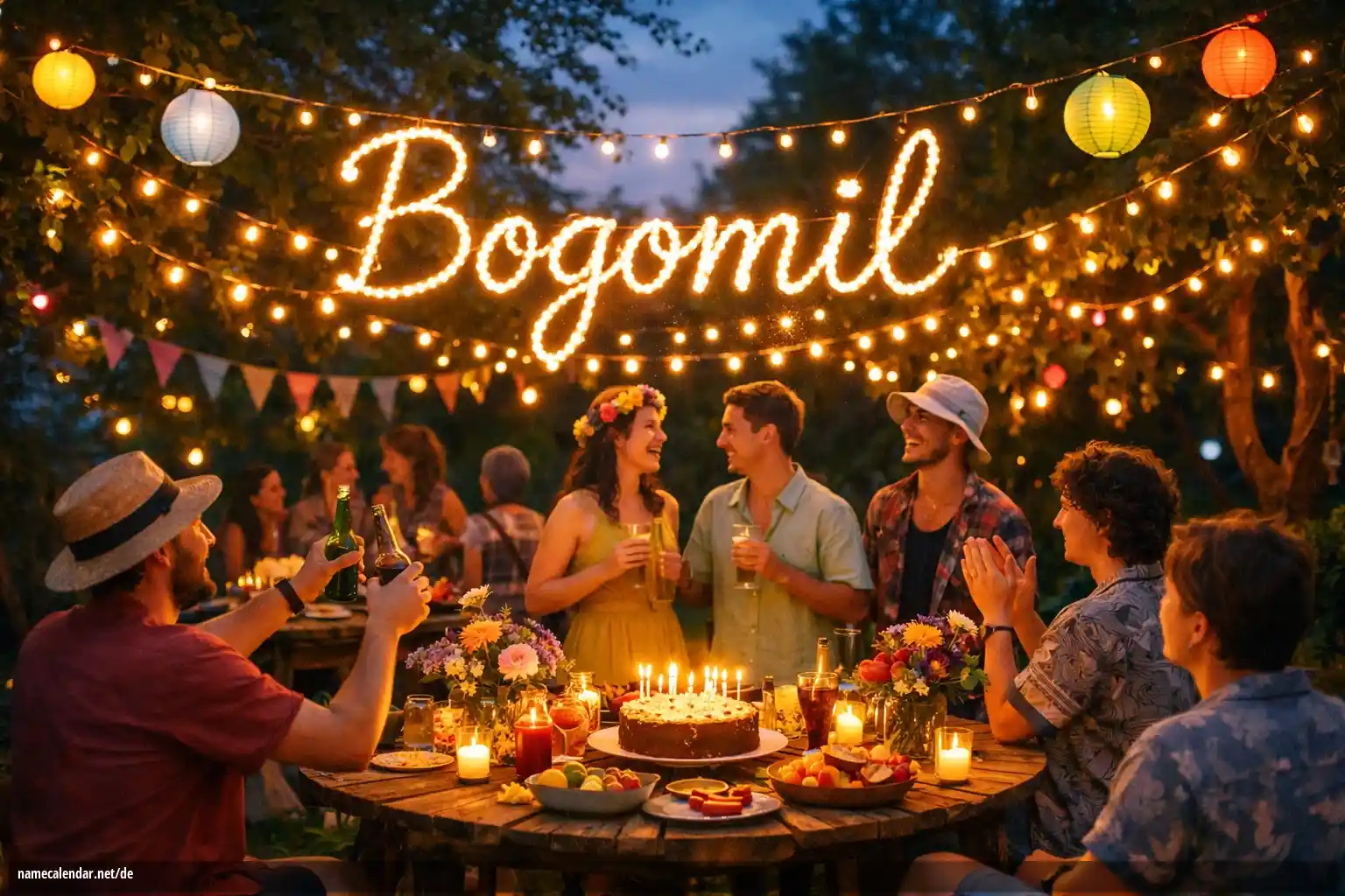 Feier des Namenstages und des Namens - Bogomil