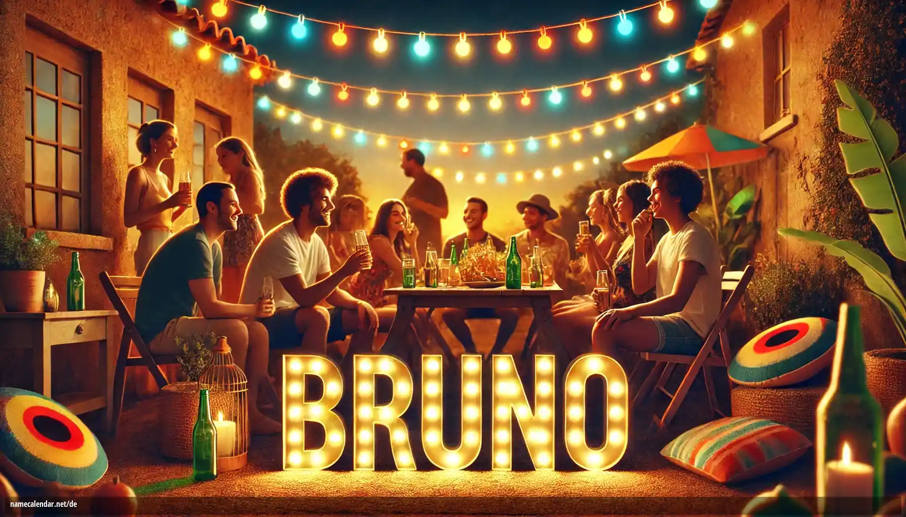 Feier des Namenstages und des Namens - Brúnó