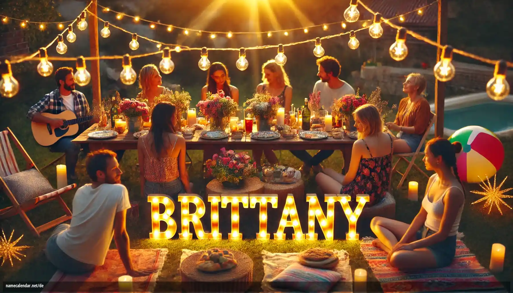 Feier des Namenstages und des Namens - Brittany