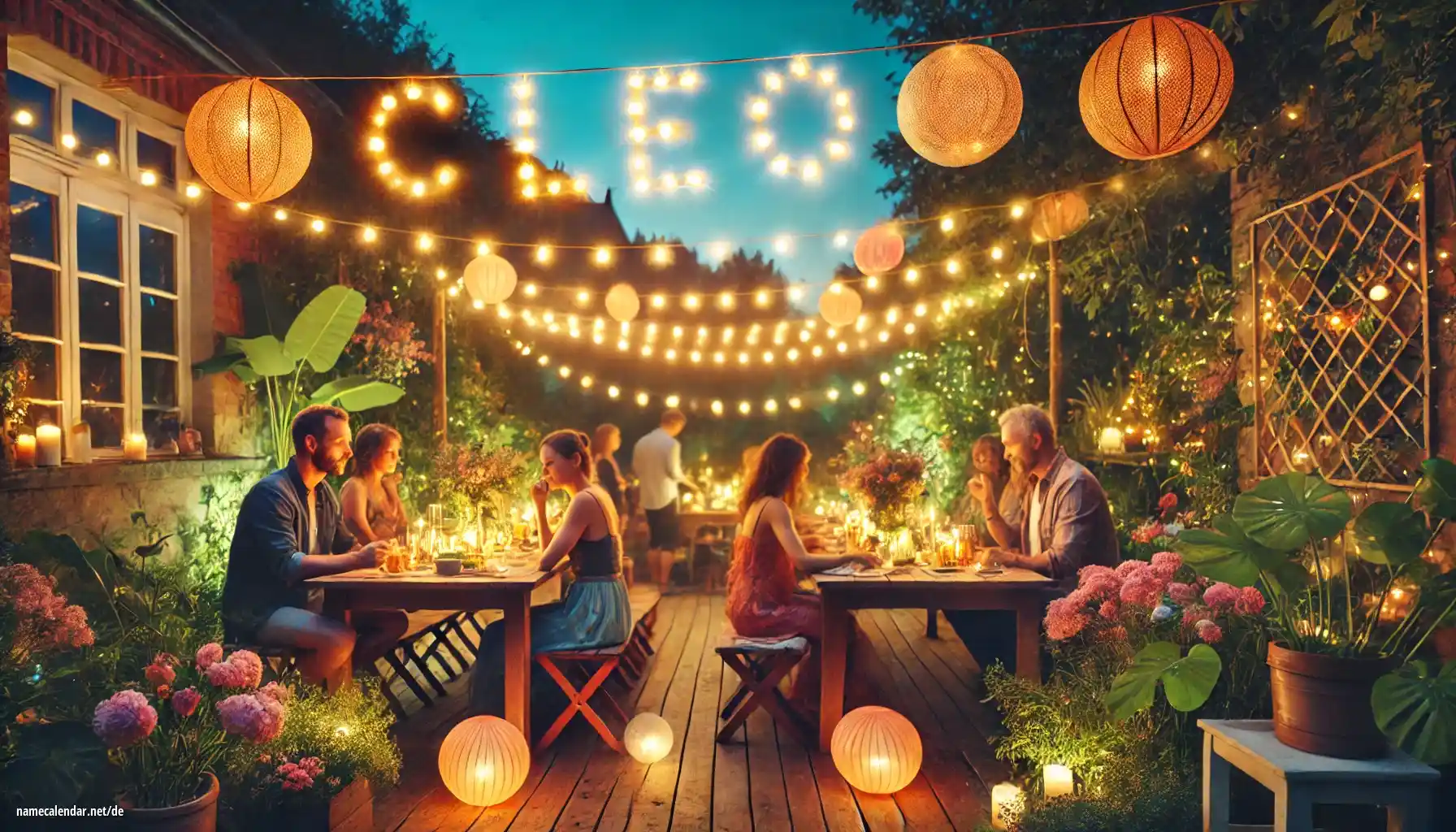 Feier des Namenstages und des Namens - Cléo