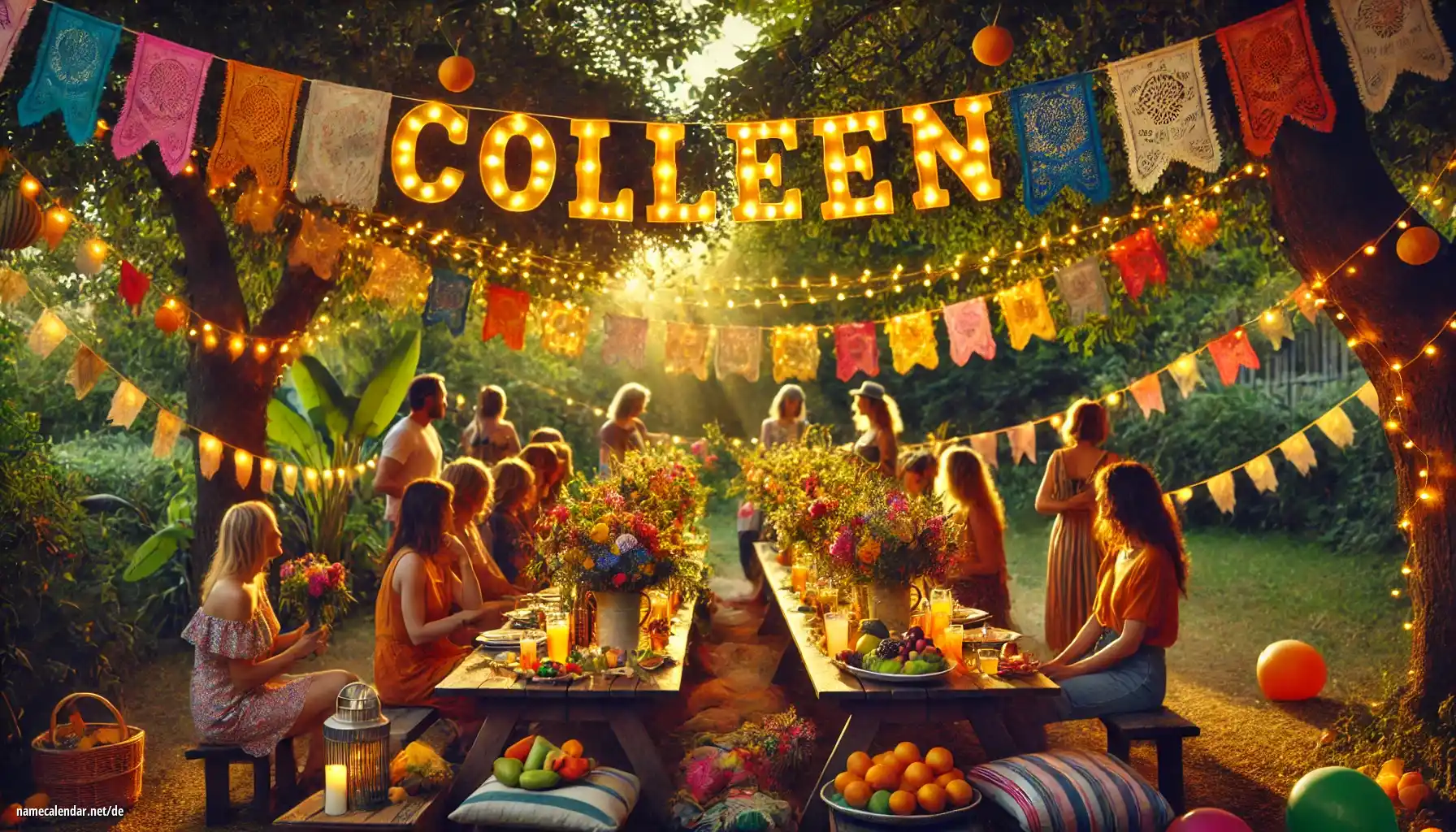 Feier des Namenstages und des Namens - Colleen