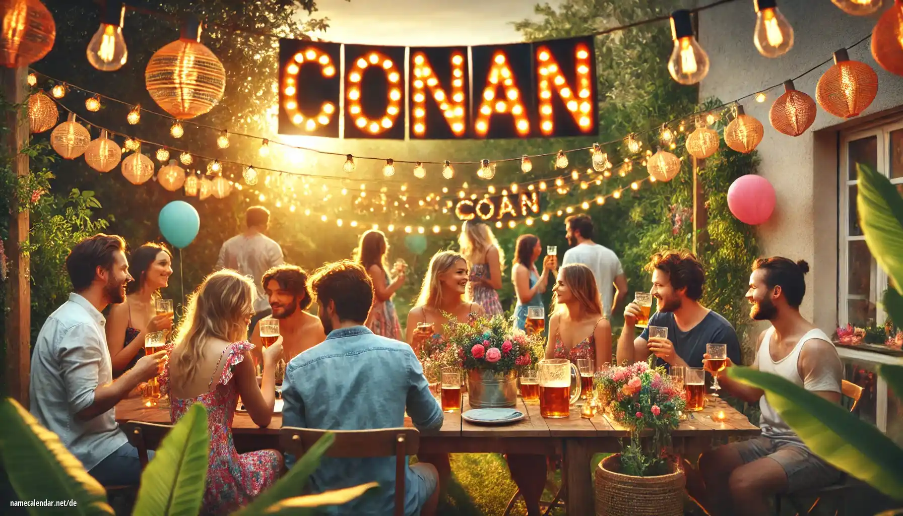 Feier des Namenstages und des Namens - Conan
