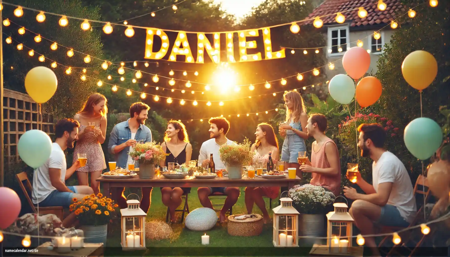 Feier des Namenstages und des Namens - Dániel