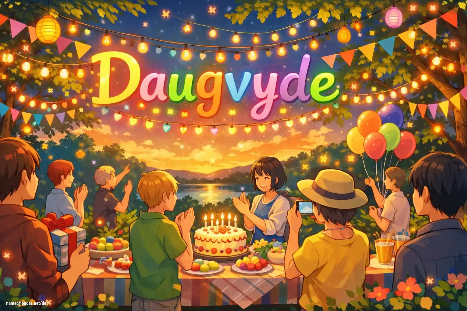 Feier des Namenstages und des Namens - Daugvyde