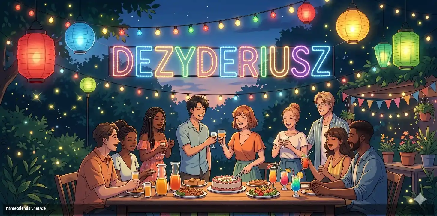 Feier des Namenstages und des Namens - Dezyderiusz