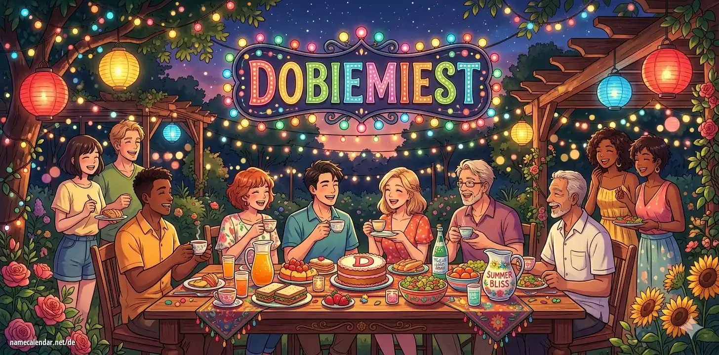 Feier des Namenstages und des Namens - Dobiemiest