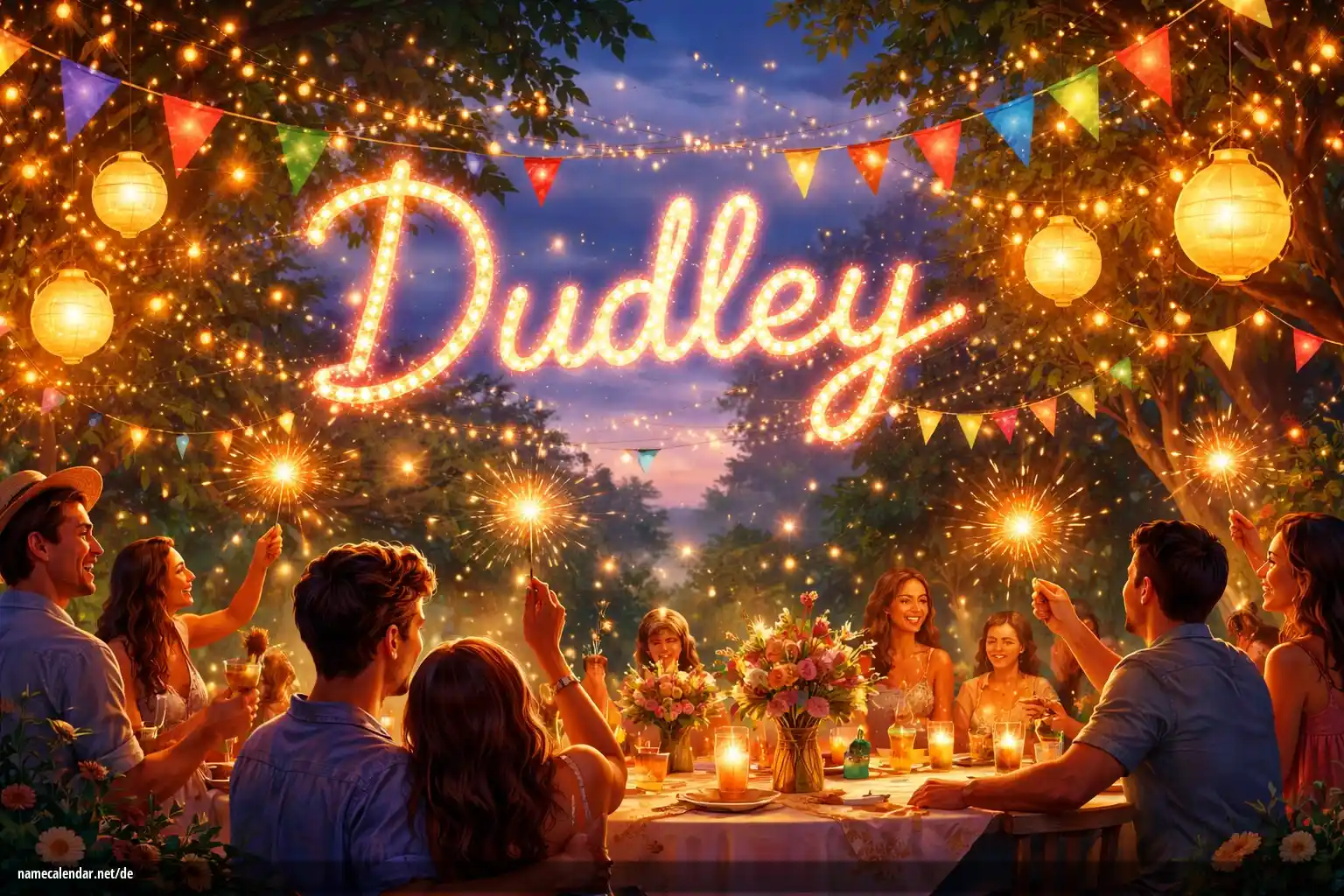 Feier des Namenstages und des Namens - Dudley