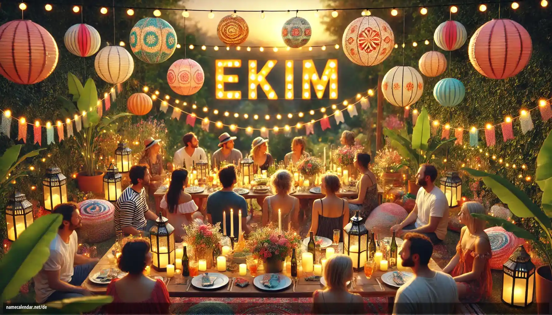 Feier des Namenstages und des Namens - Ekim