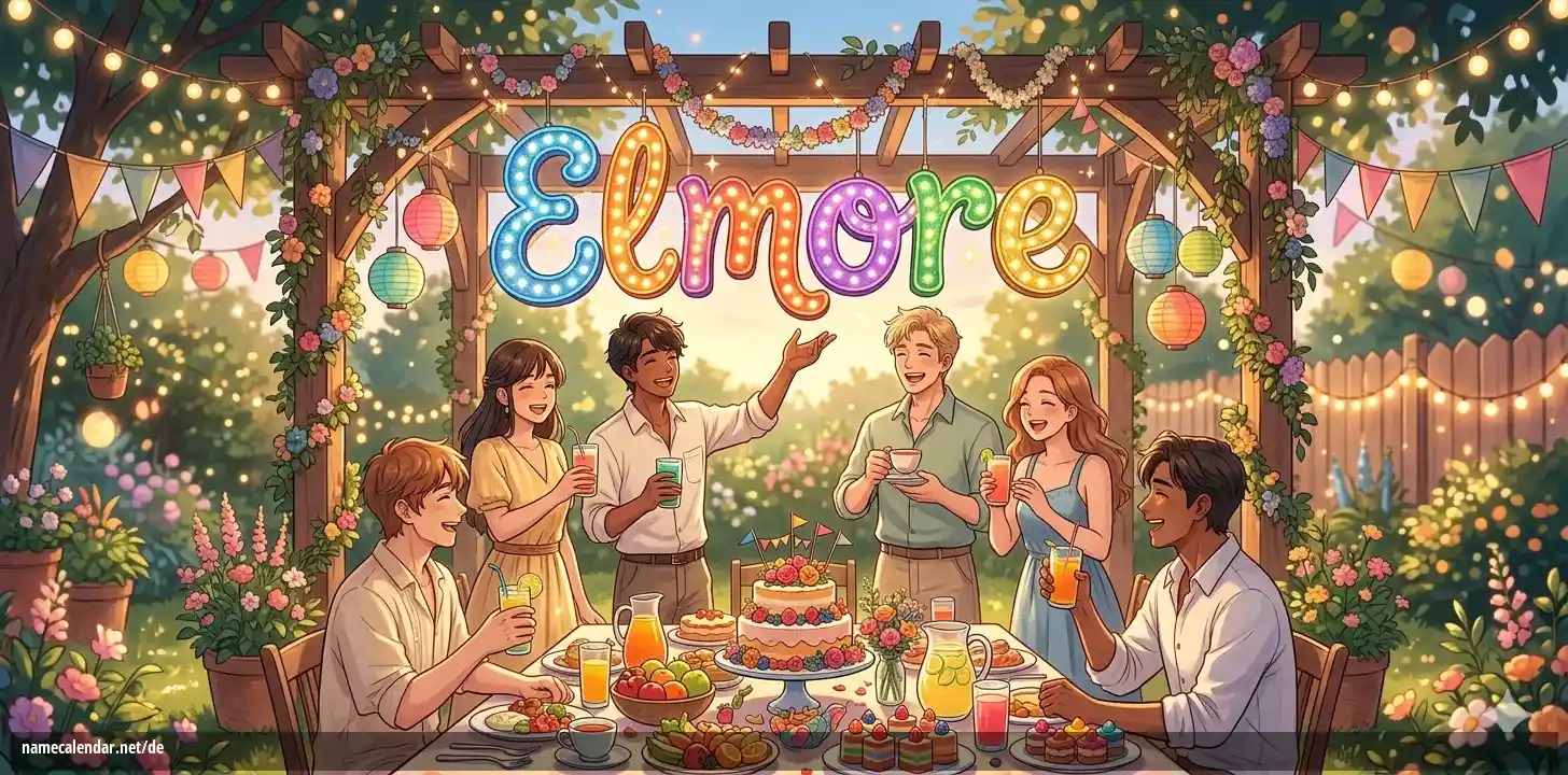 Feier des Namenstages und des Namens - Elmore