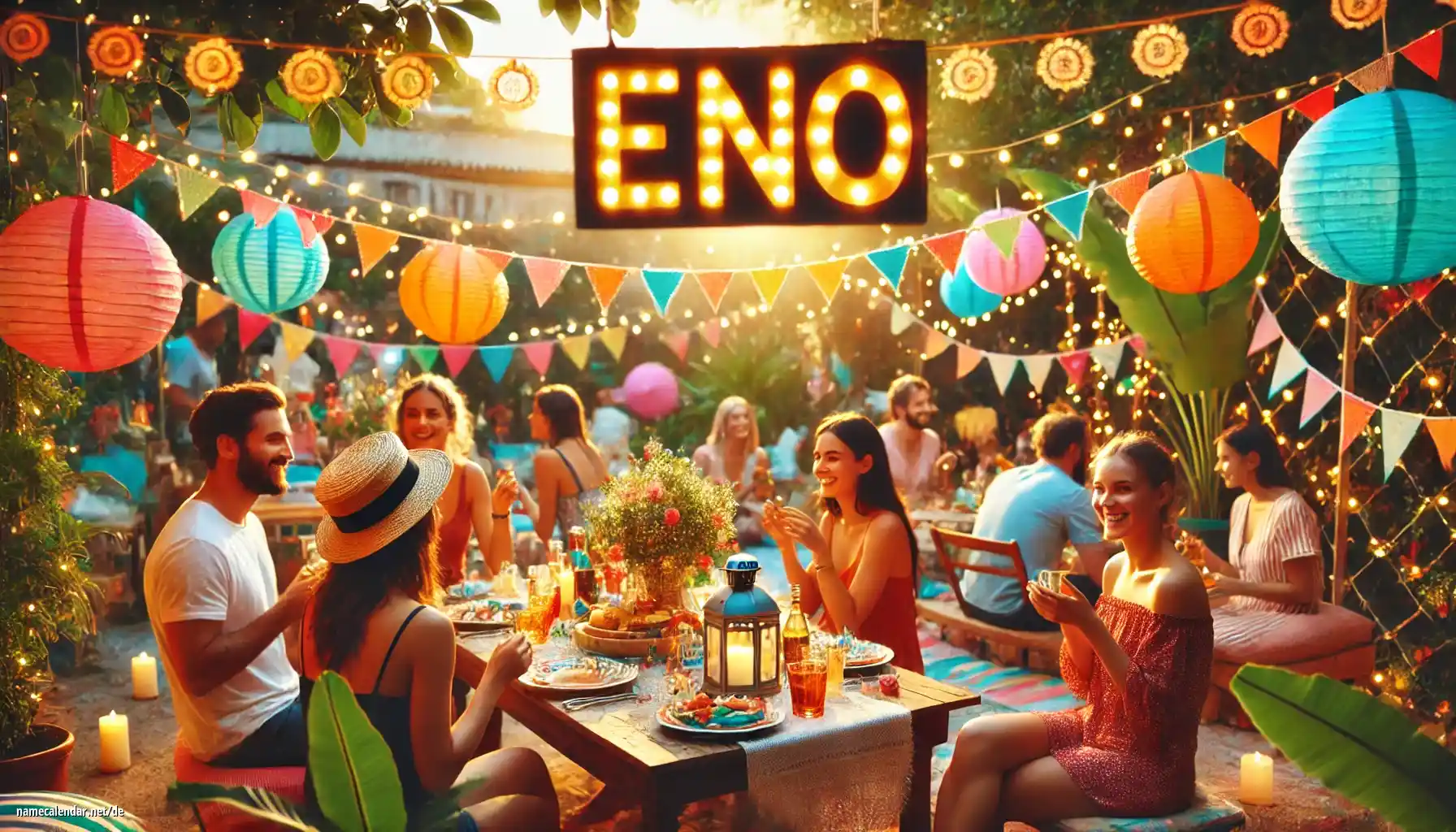 Feier des Namenstages und des Namens - Eno