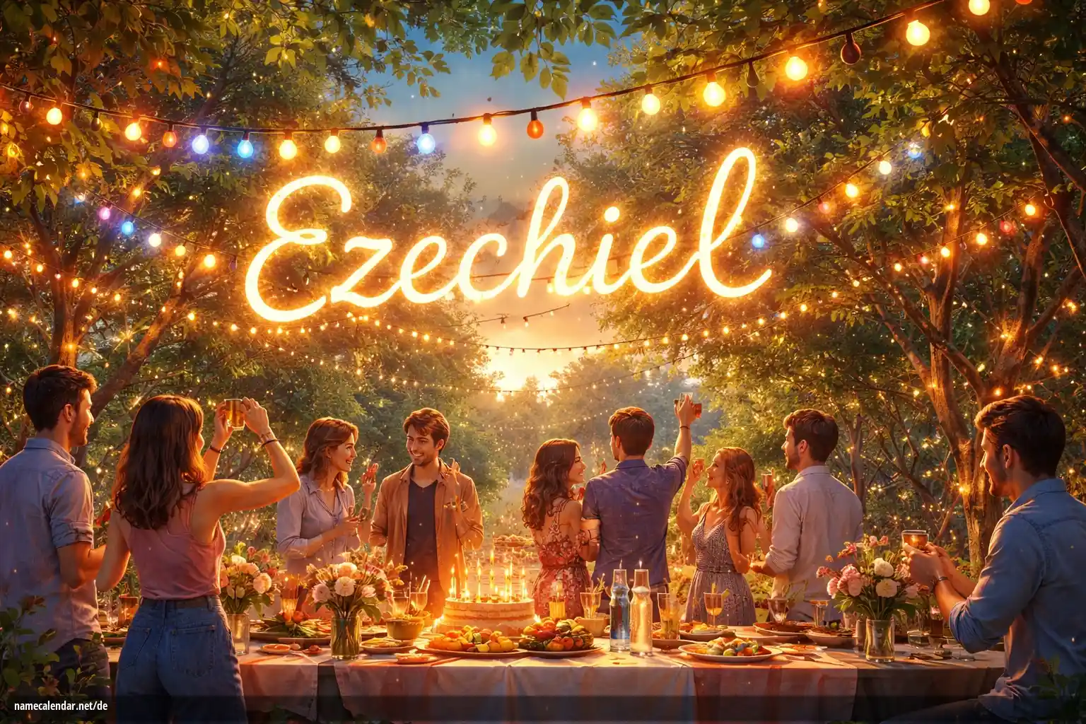 Feier des Namenstages und des Namens - Ezechiel