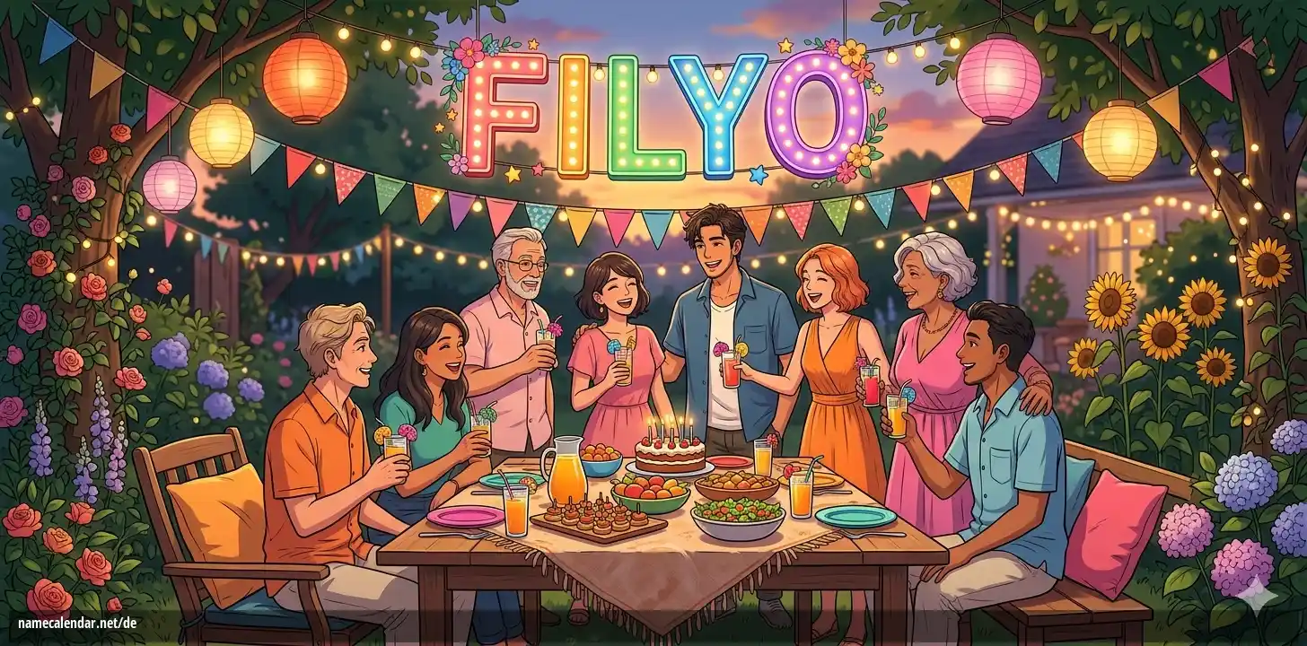 Feier des Namenstages und des Namens - Filyo
