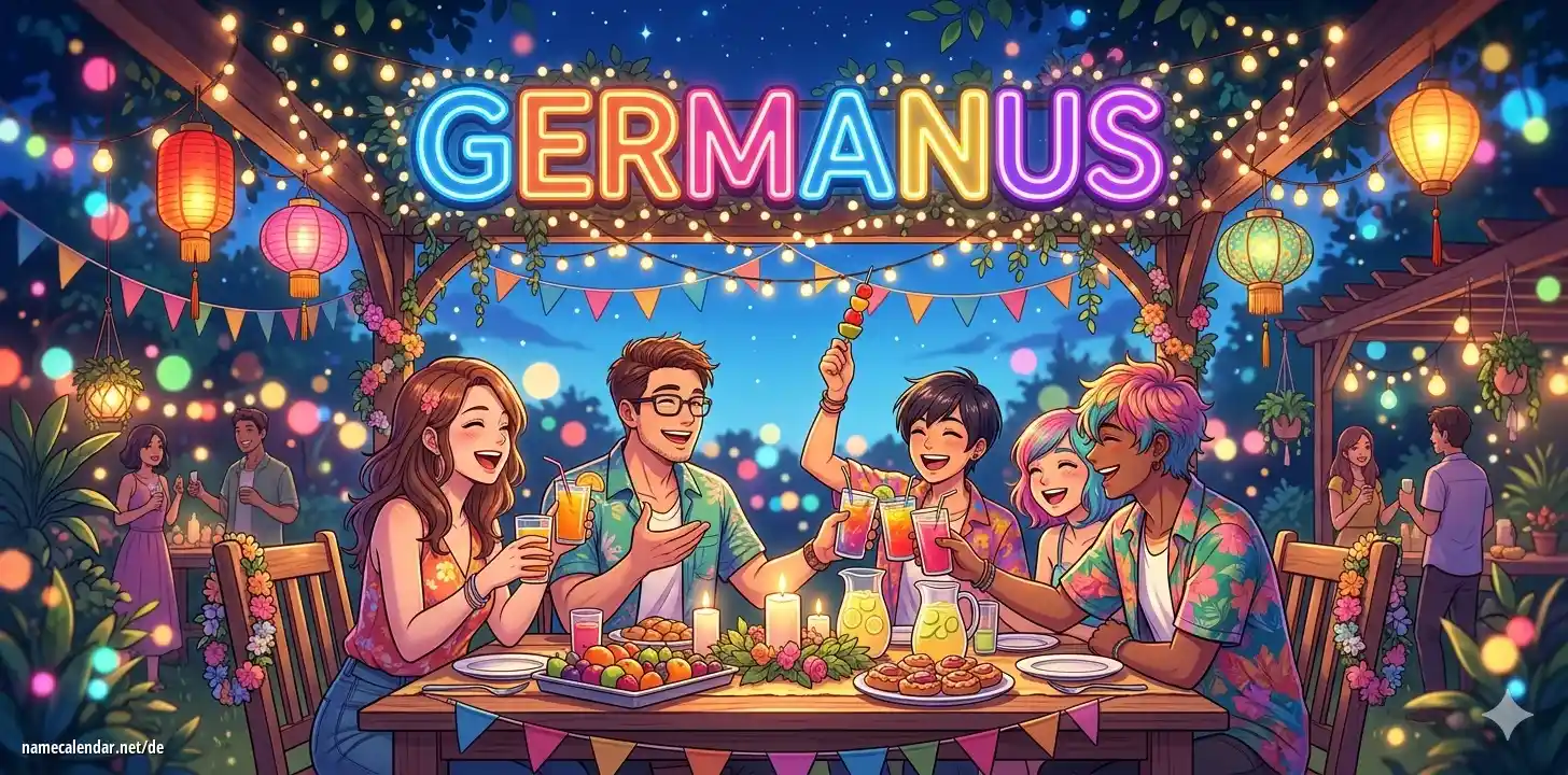 Feier des Namenstages und des Namens - Germanus