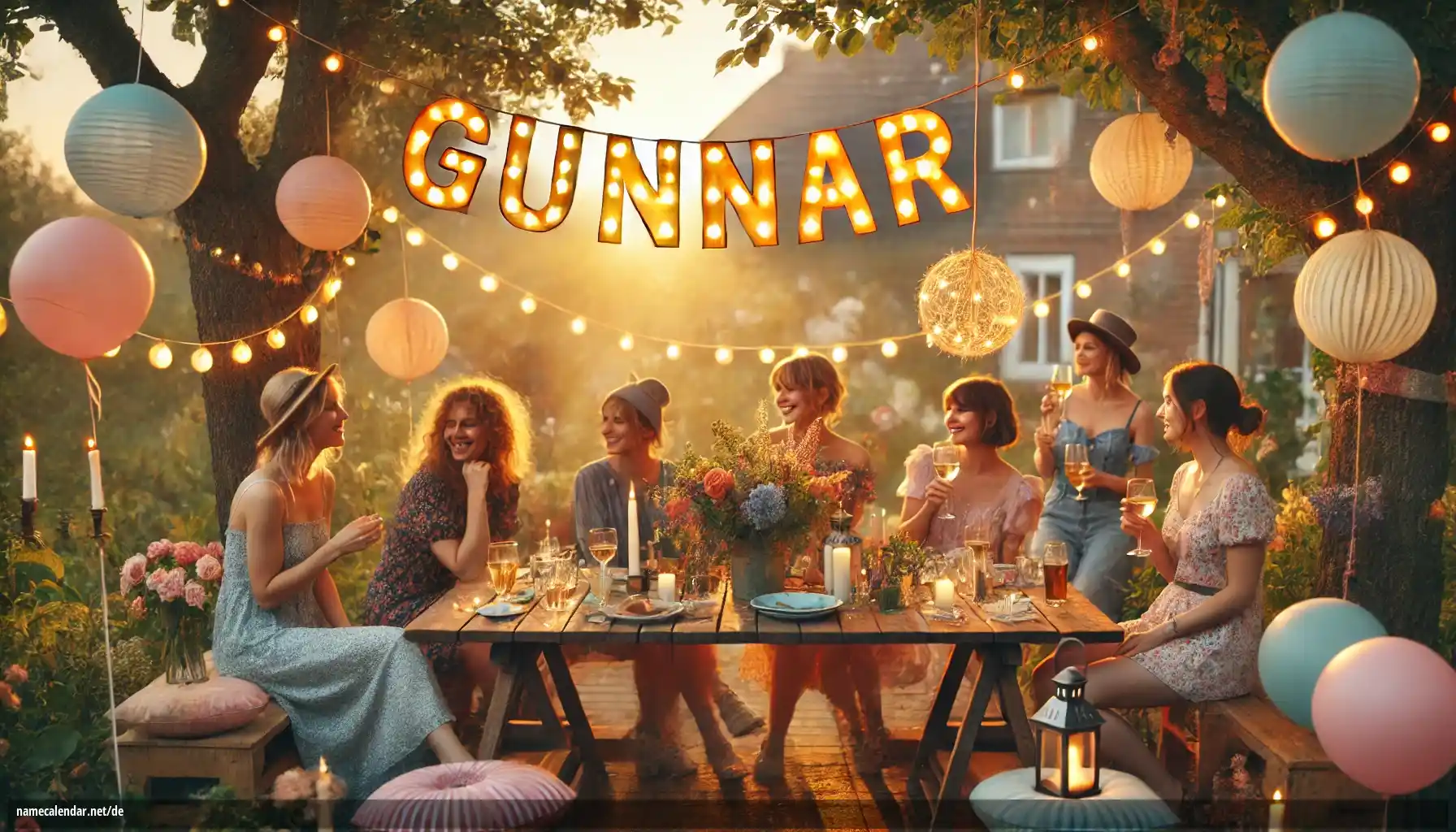 Feier des Namenstages und des Namens - Gunnar