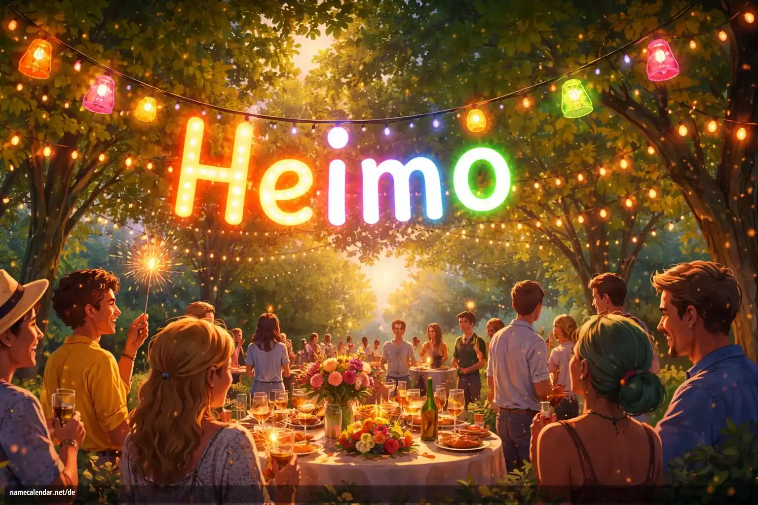 Feier des Namenstages und des Namens - Heimo