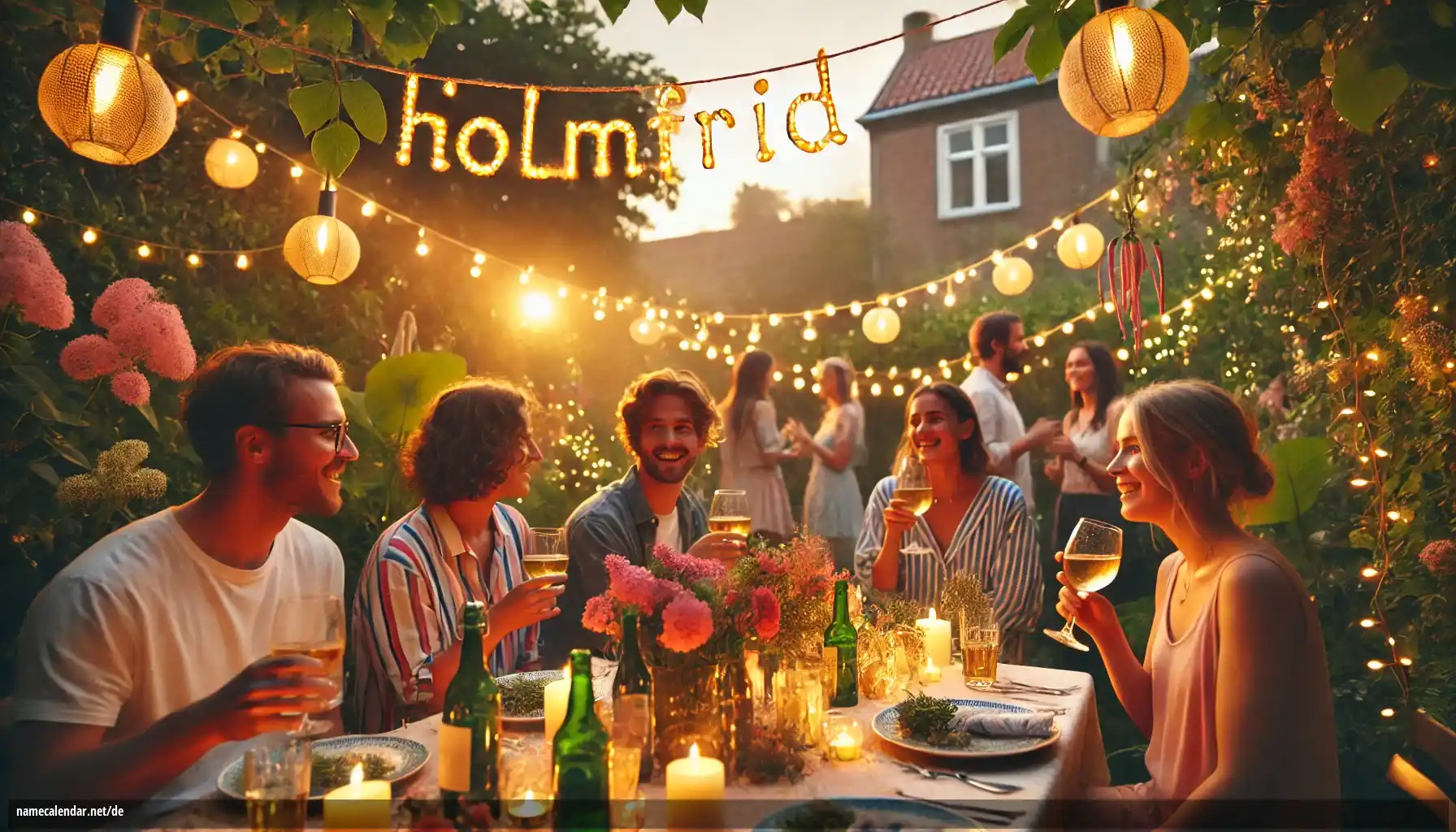 Feier des Namenstages und des Namens - Holmfrid