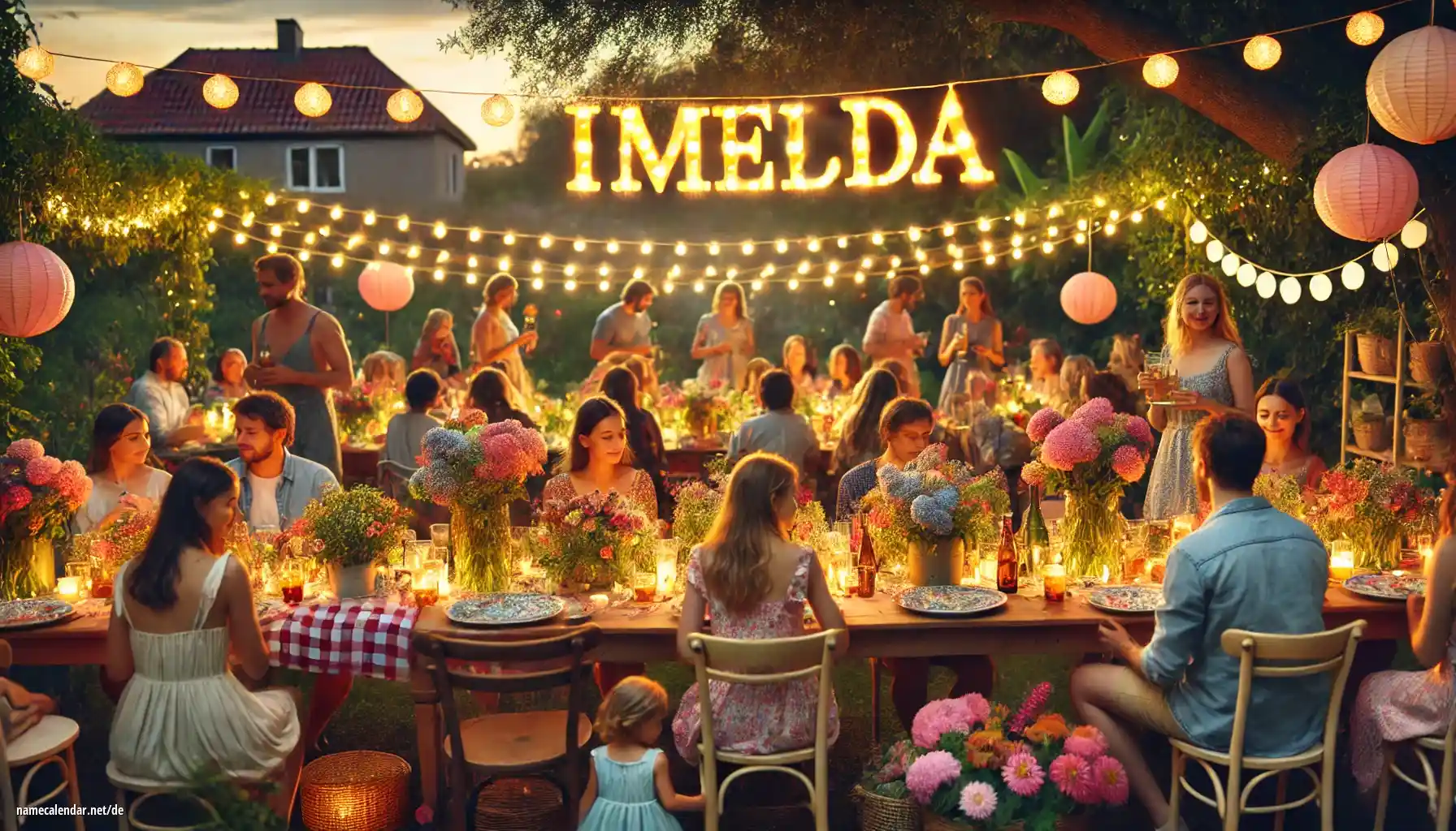 Feier des Namenstages und des Namens - Imelda