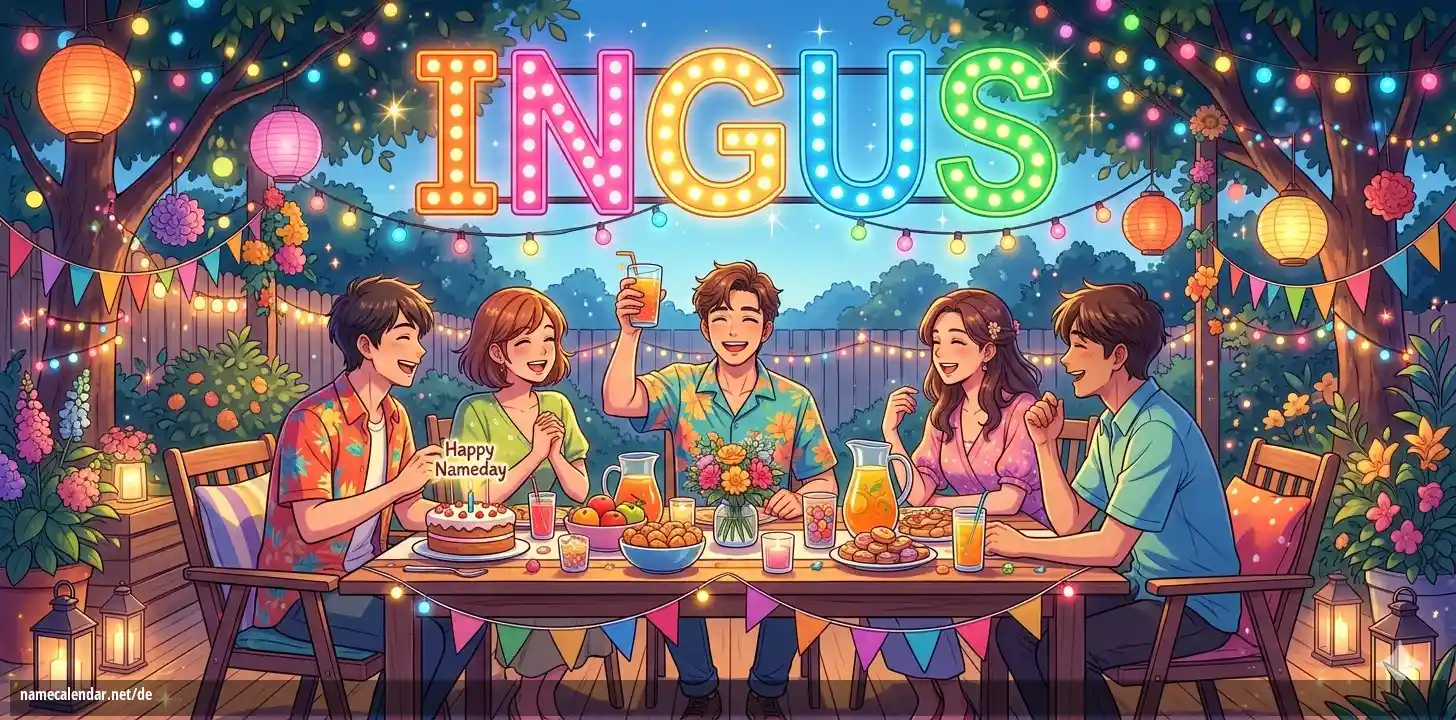 Feier des Namenstages und des Namens - Ingus