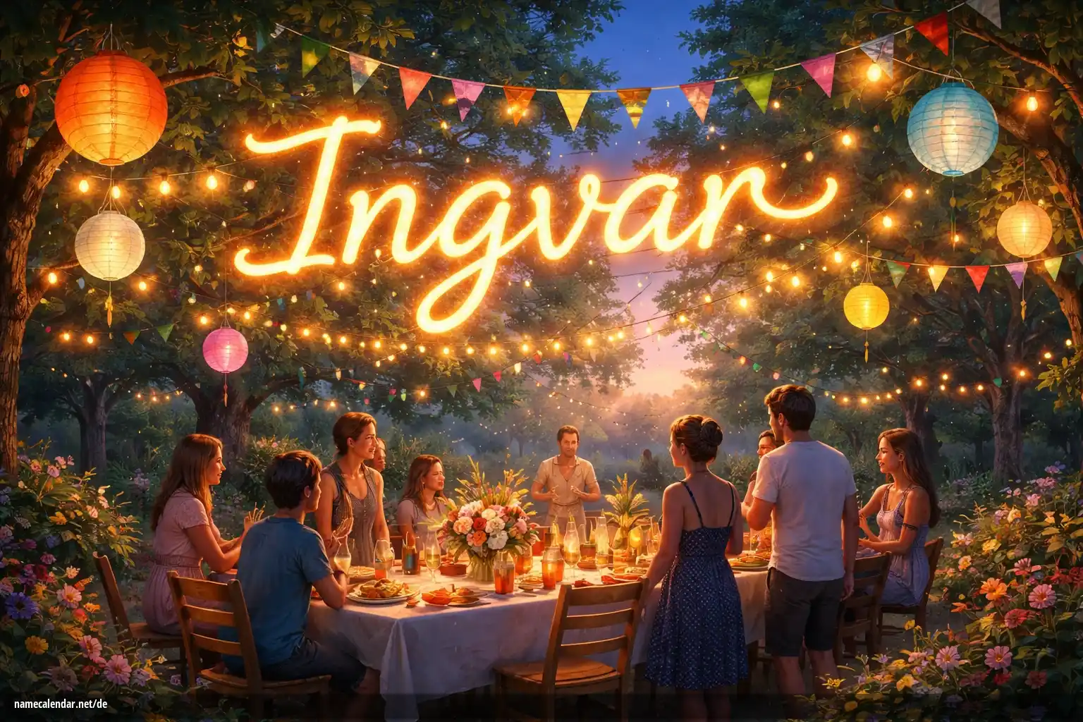 Feier des Namenstages und des Namens - Ingvar