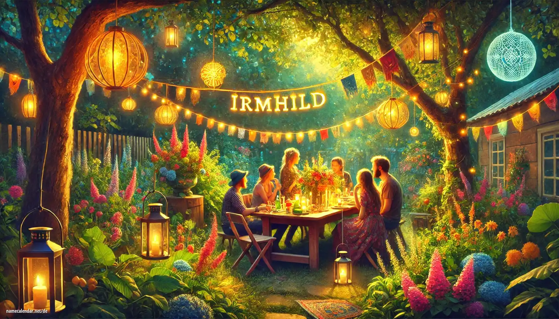 Feier des Namenstages und des Namens - Irmhild