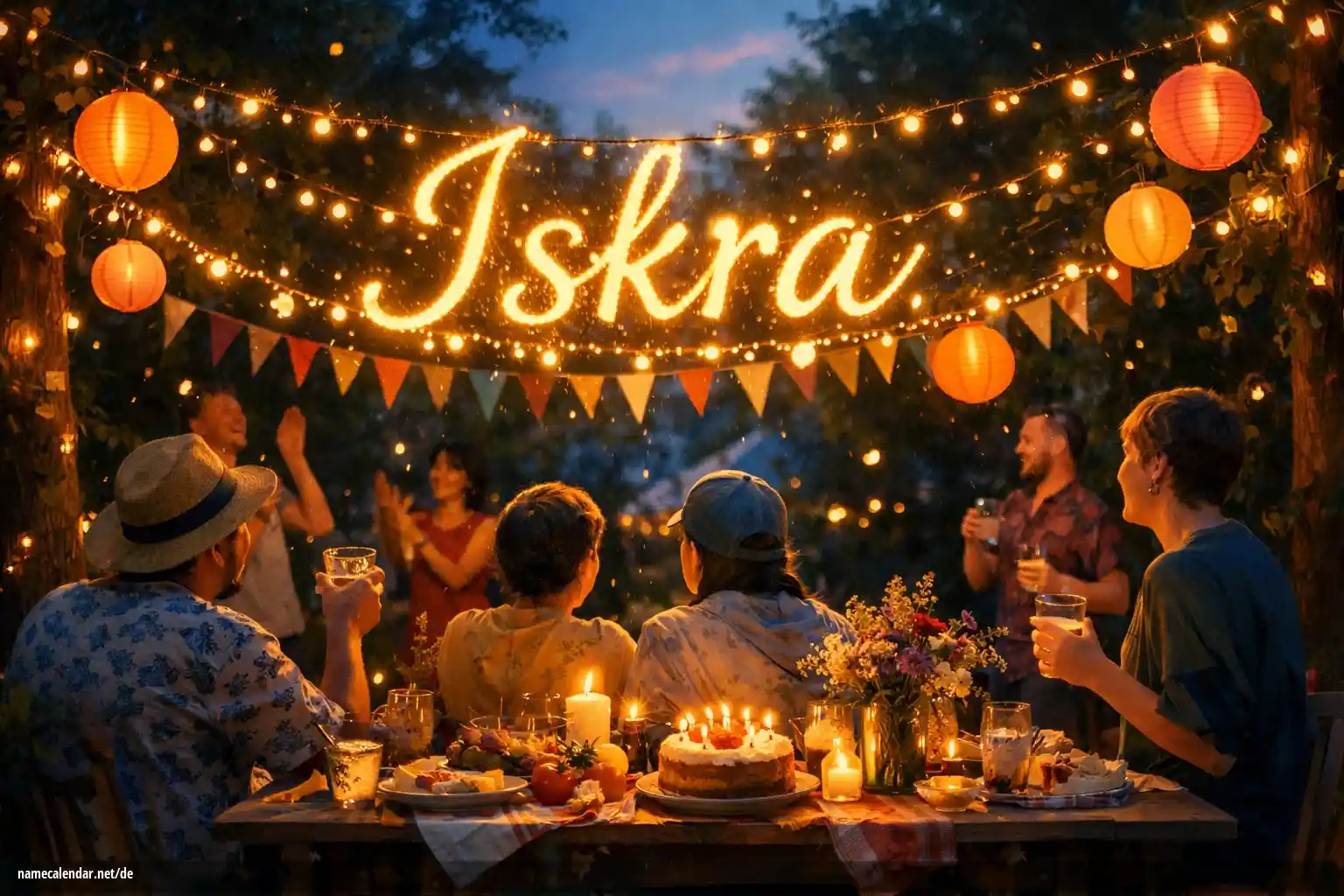 Feier des Namenstages und des Namens - Iskra