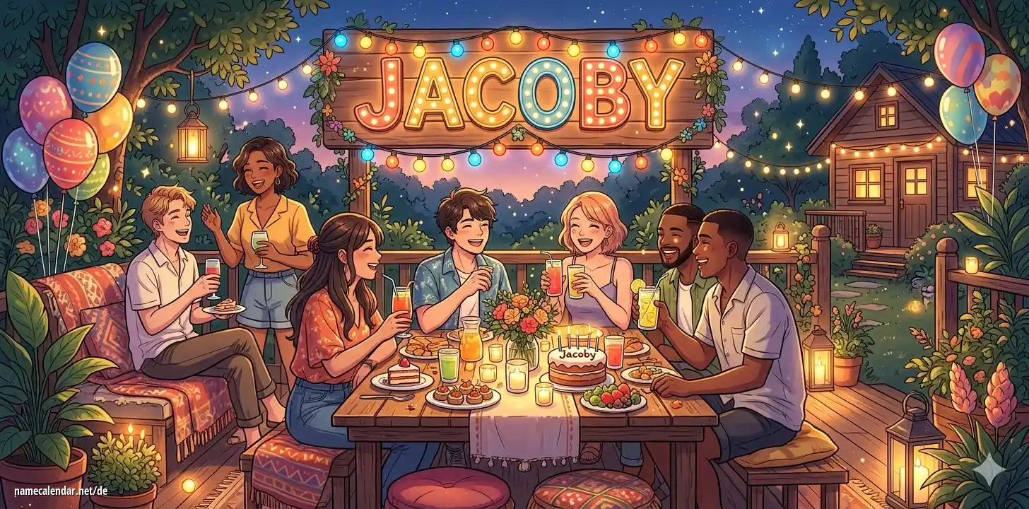 Feier des Namenstages und des Namens - Jacoby