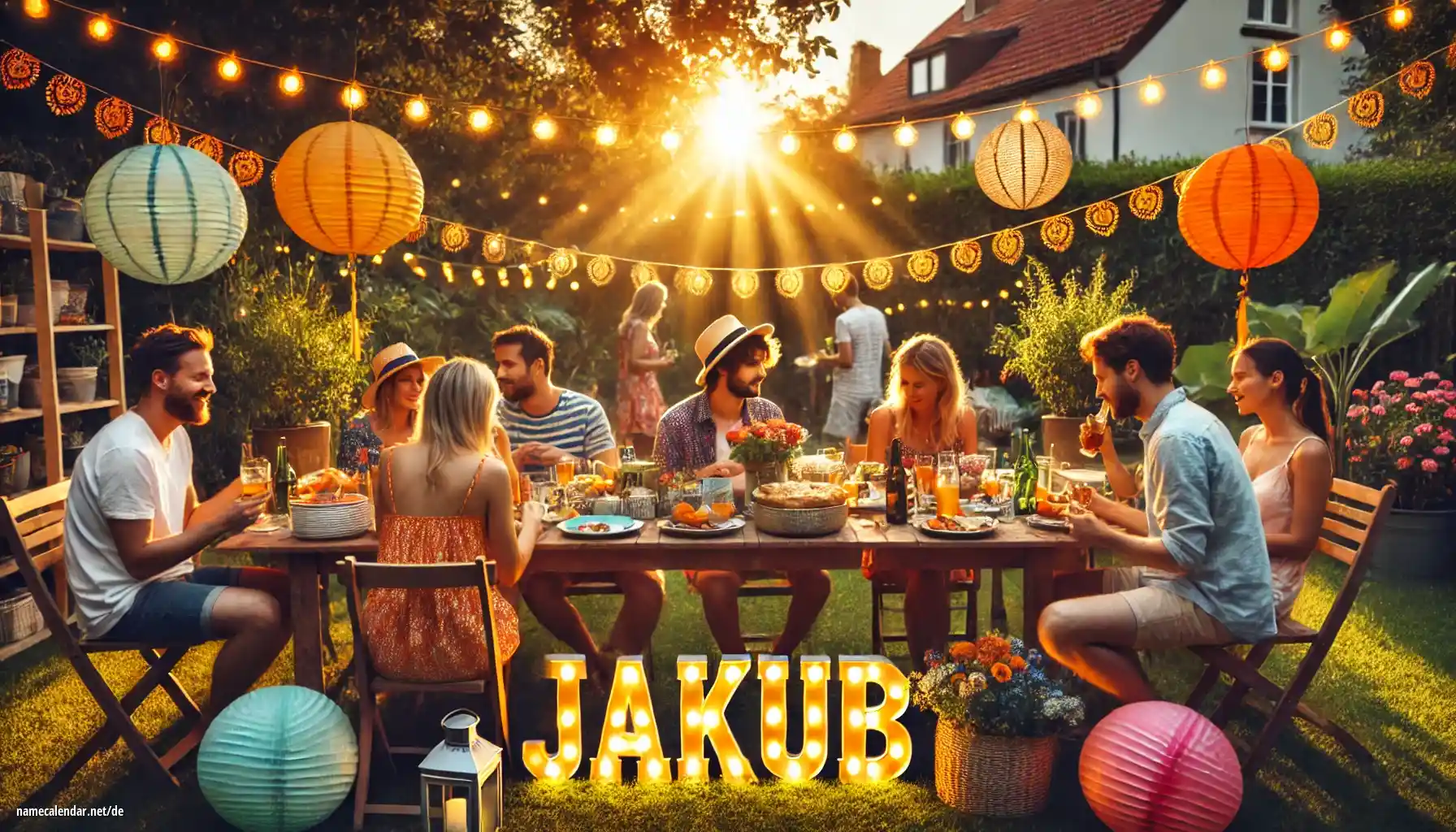 Feier des Namenstages und des Namens - Jakub