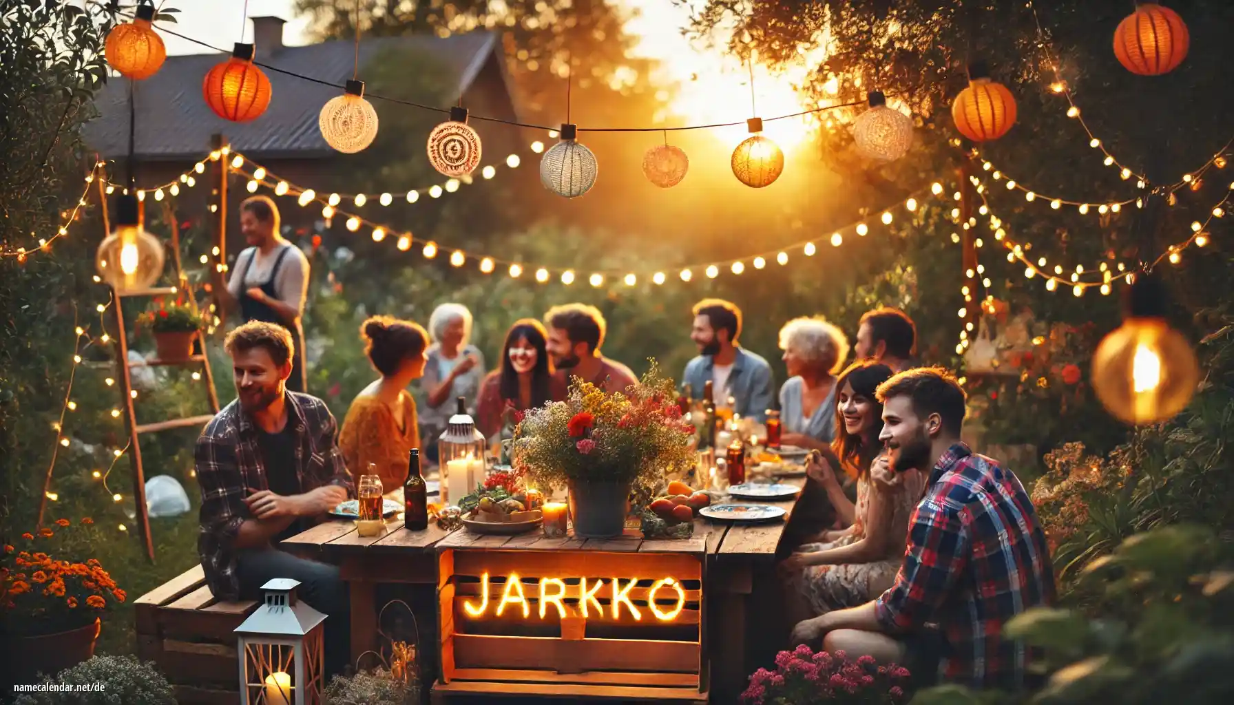 Feier des Namenstages und des Namens - Jarkko